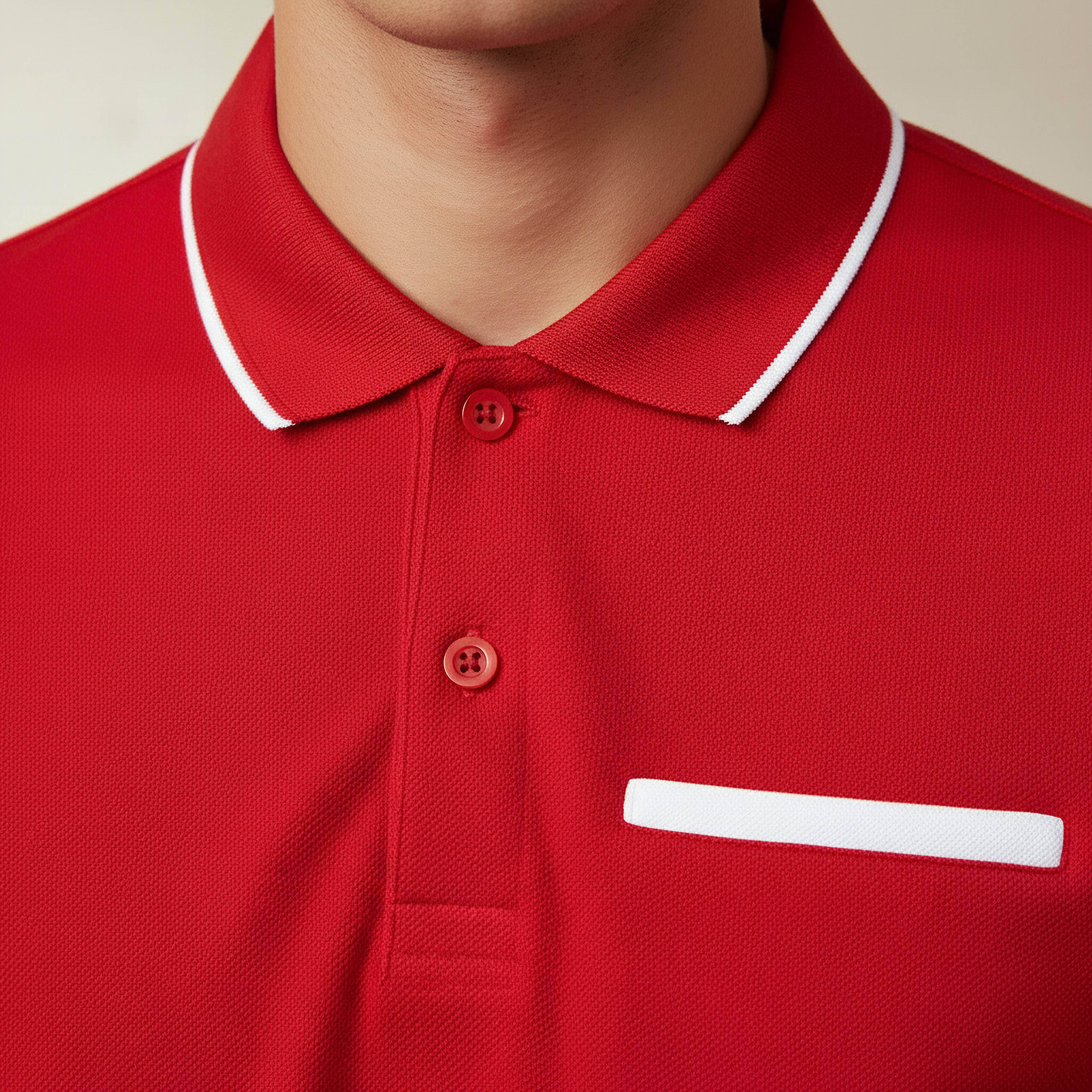 Men Short Sleeves Textured Pique Polo T-shirt-men-clothing-tshirtsandpolos-polos-image-4