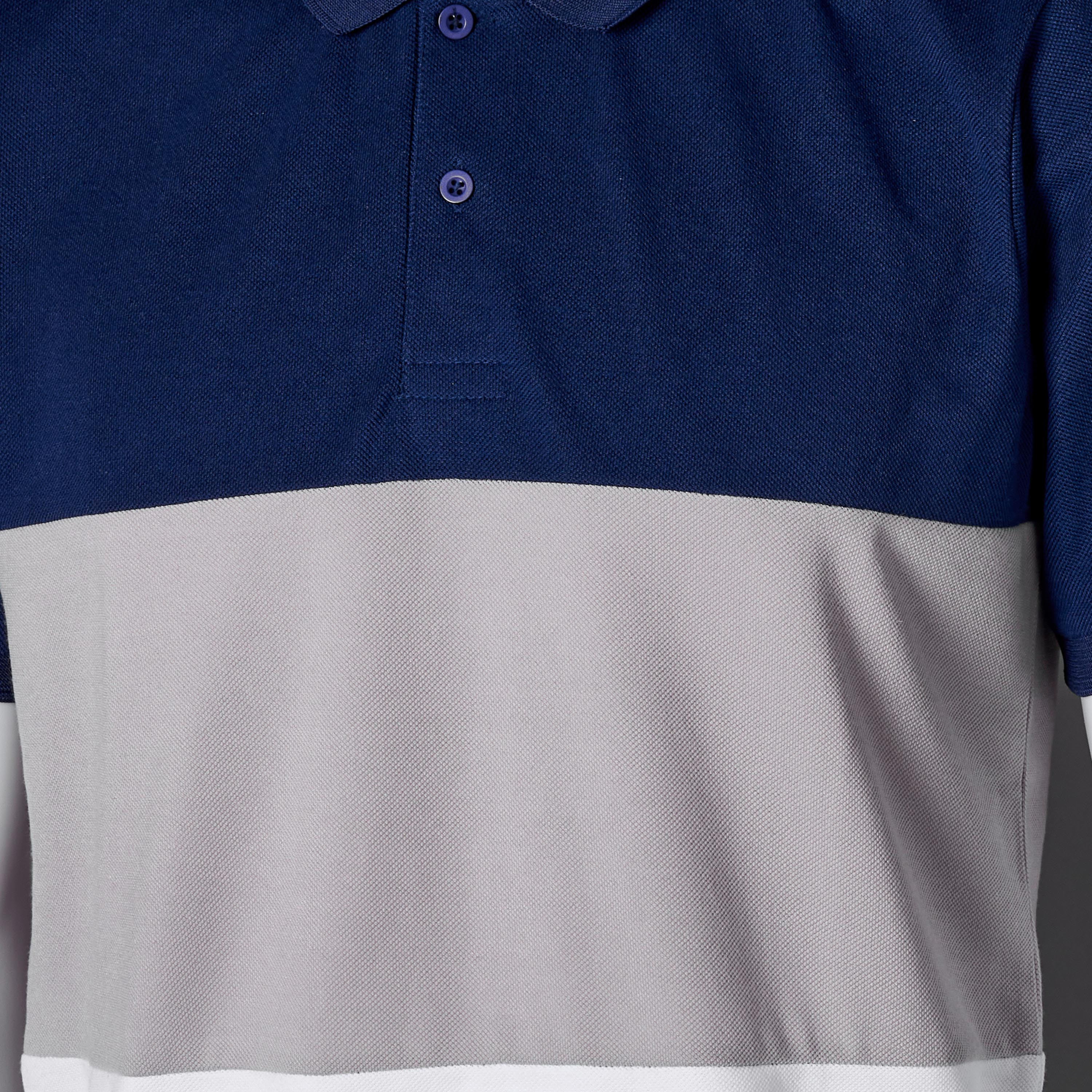 Men Short Sleeves Colourblock Pique Polo T-shirt-men-clothing-tshirtsandpolos-polos-image-4