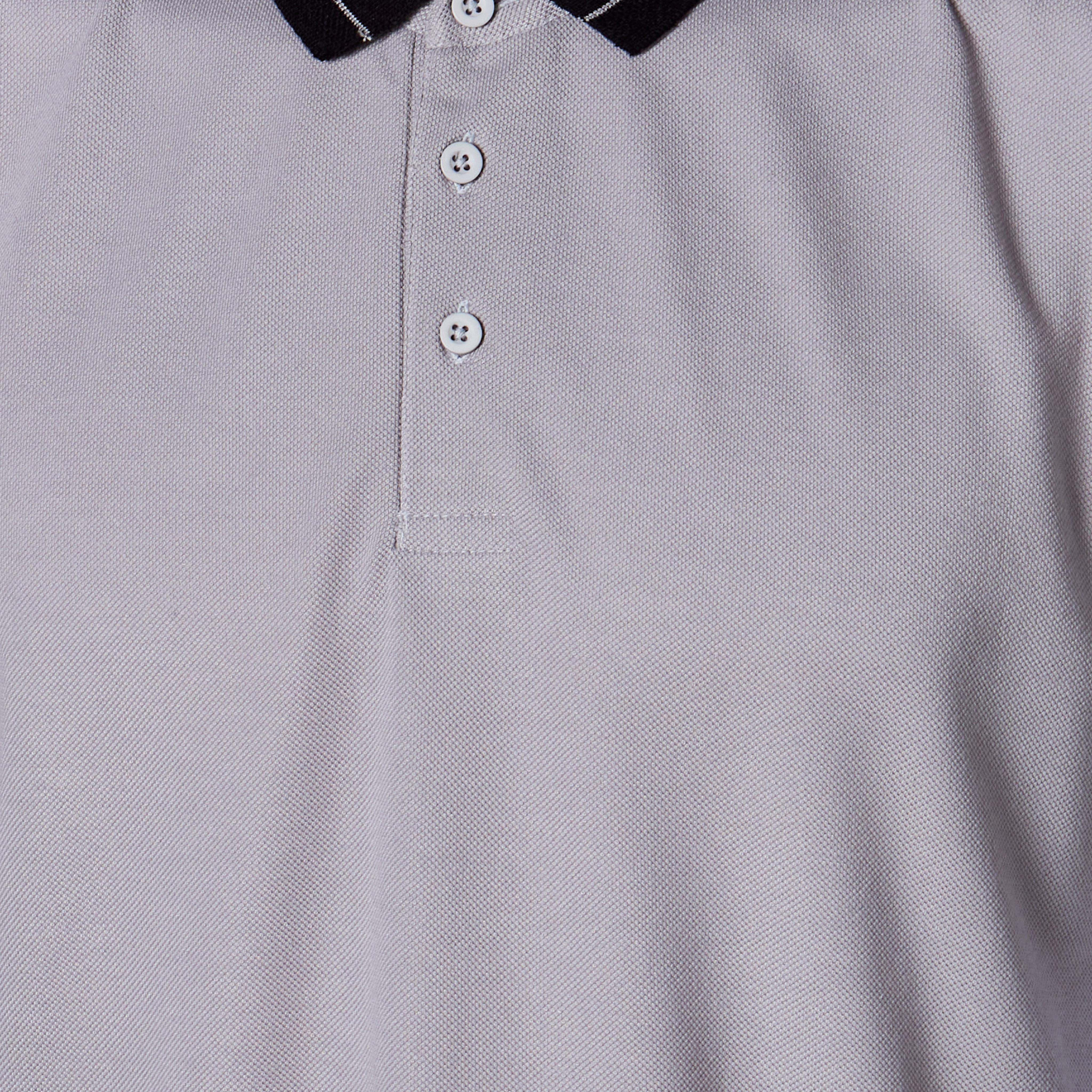 Men Short Sleeves Contrast Collar Pique Polo T-shirt-men-clothing-tshirtsandpolos-polos-image-4