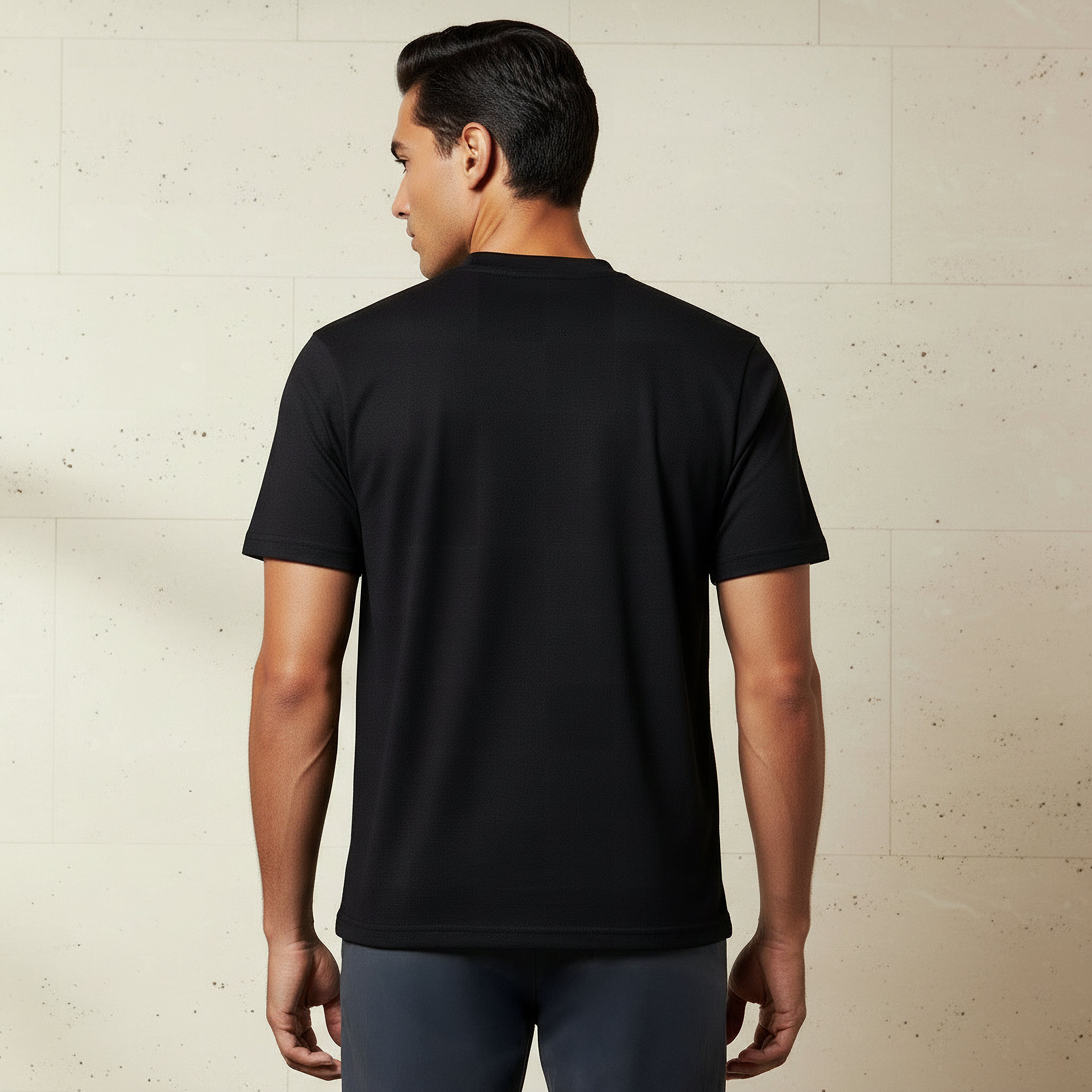 Men Regular Fit Henley Neck Short Sleeves Pique T-shirt-men-clothing-tshirtsandpolos-tshirts-image-3