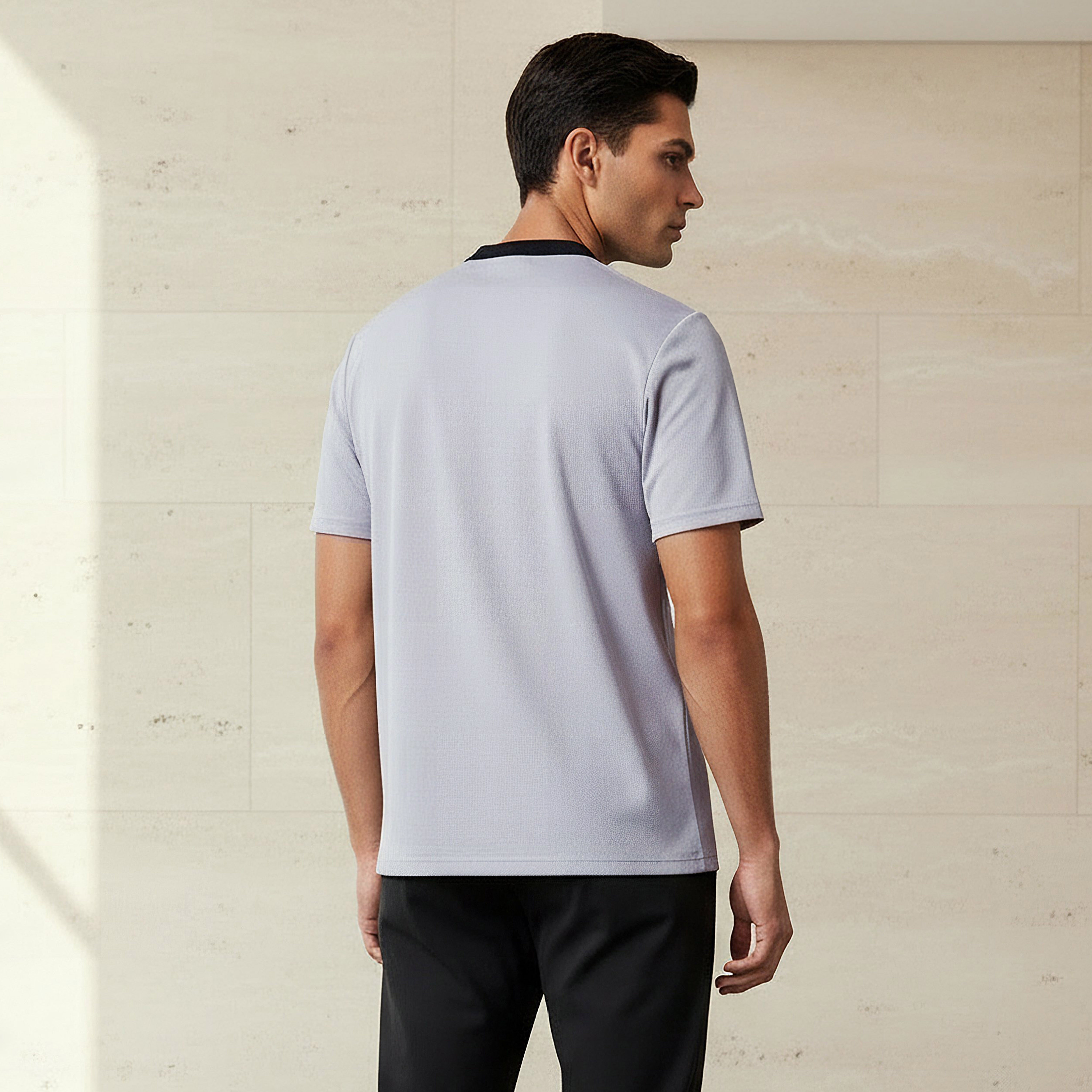 Men Regular Fit Henley Neck Short Sleeves Pique T-shirt-PROMO_SP_QAT_2_BUY2FORQAR89_130625-image-3