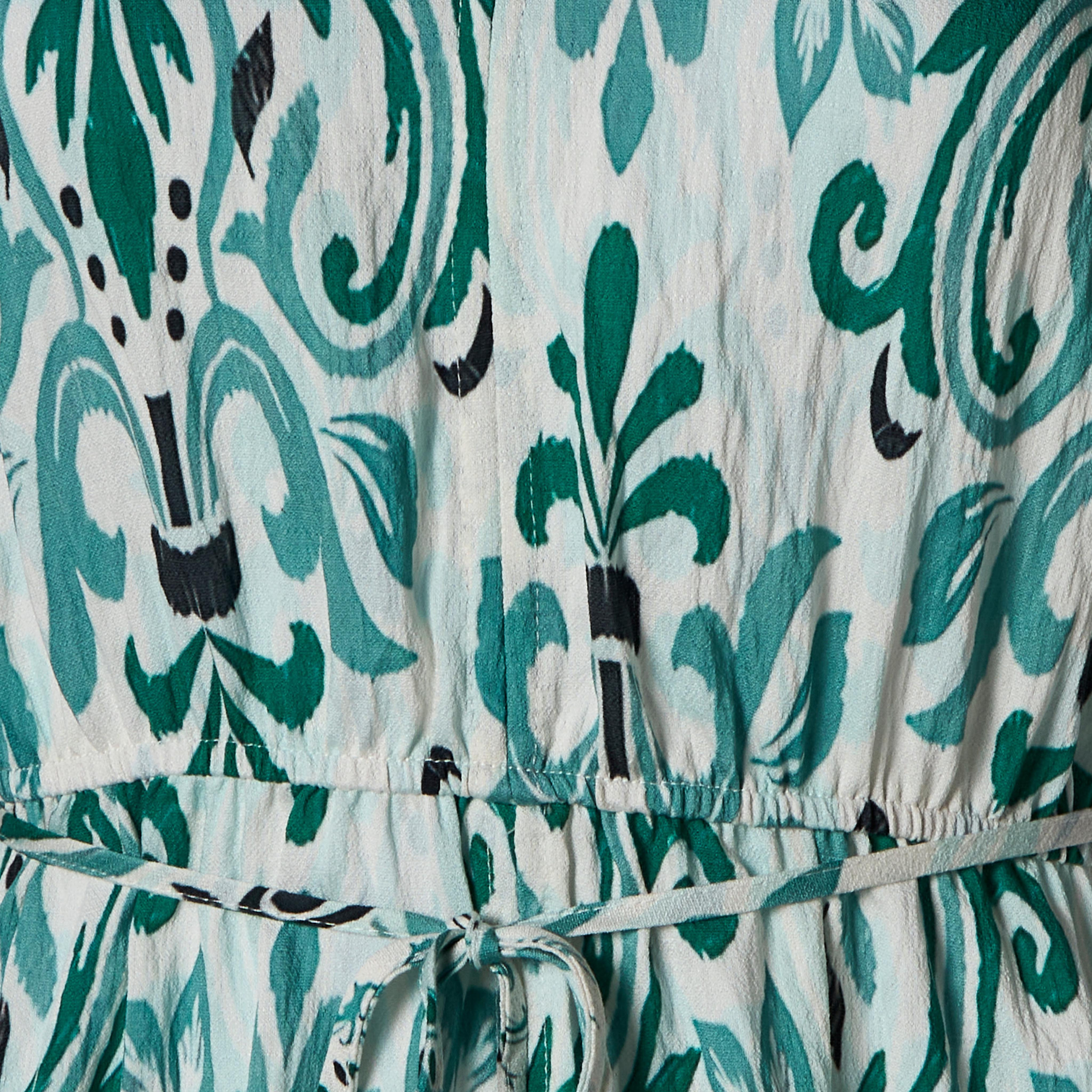 Printed Women Dress with V-neck-women-clothing-dresses-image-4
