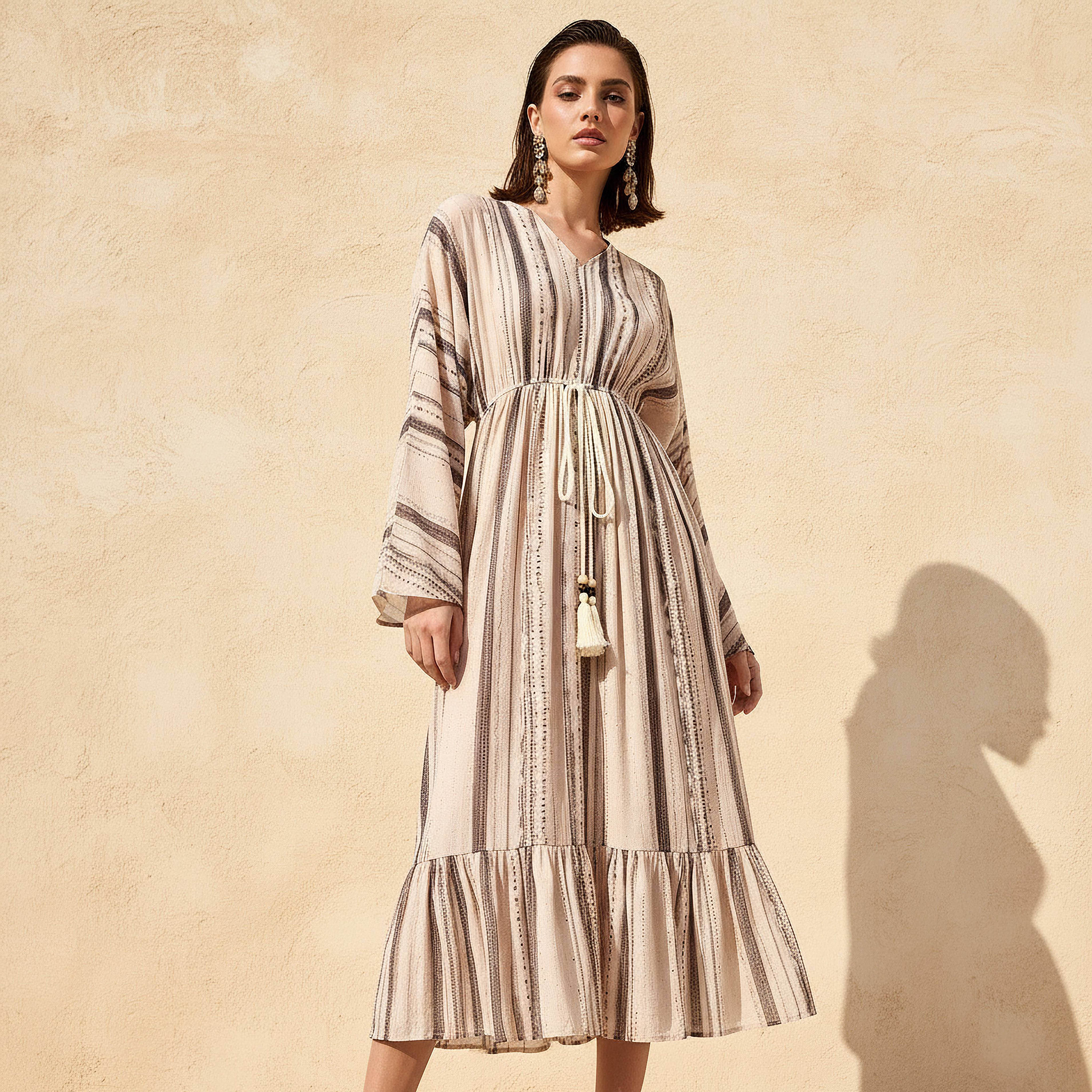 Printed Midi Kaftan Dress with Front Tie-Up-PROMO_SP_BH__6_RGCC_BUY2FOR21_040325-image-1
