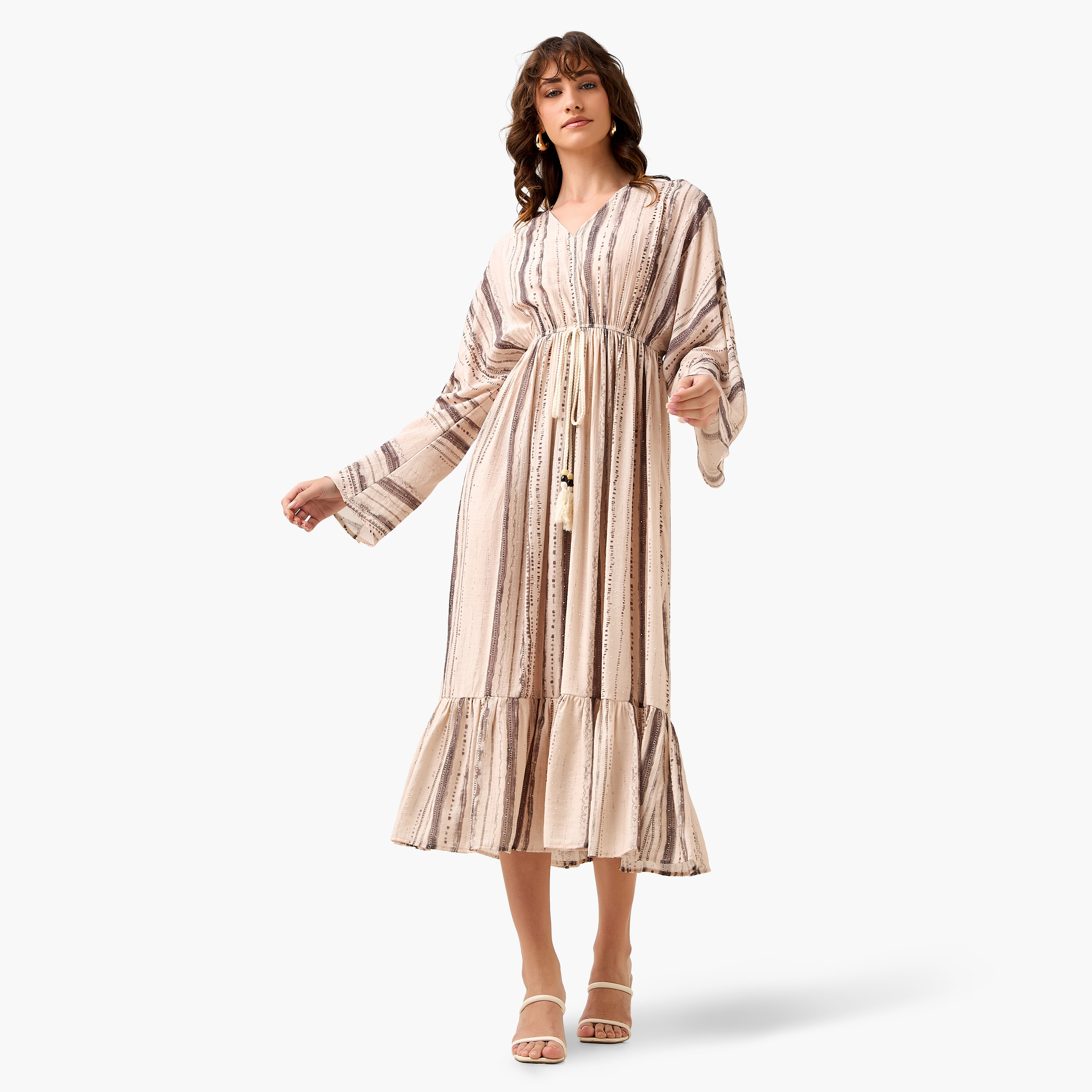 Printed Midi Kaftan Dress with Front Tie-Up-PROMO_SP_BH__6_RGCC_BUY2FOR21_040325-image-4