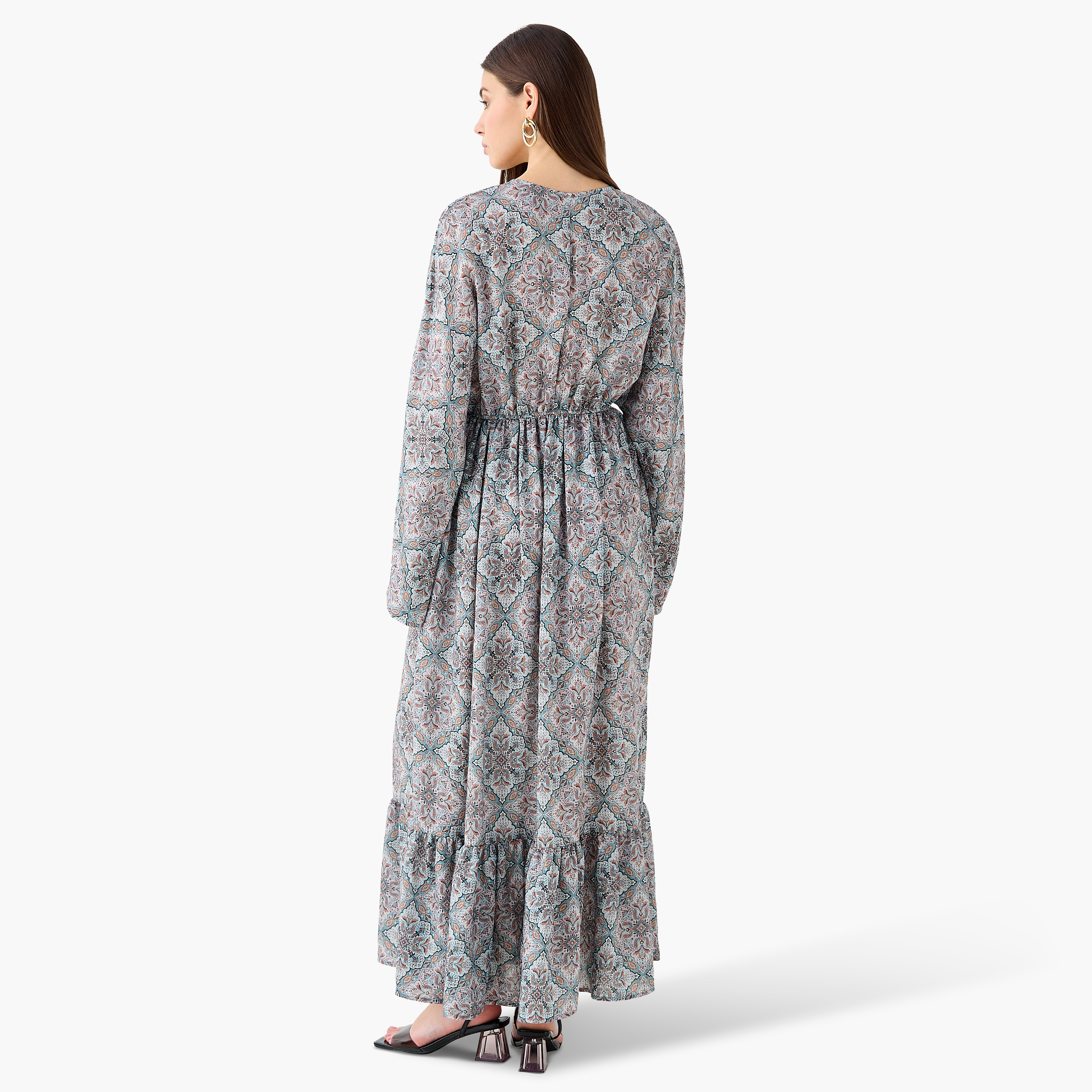 Printed Maxi Kaftan Dress with Front Tie-Up-PROMO_SP_BH__6_RGCC_BUY2FOR21_040325-image-4