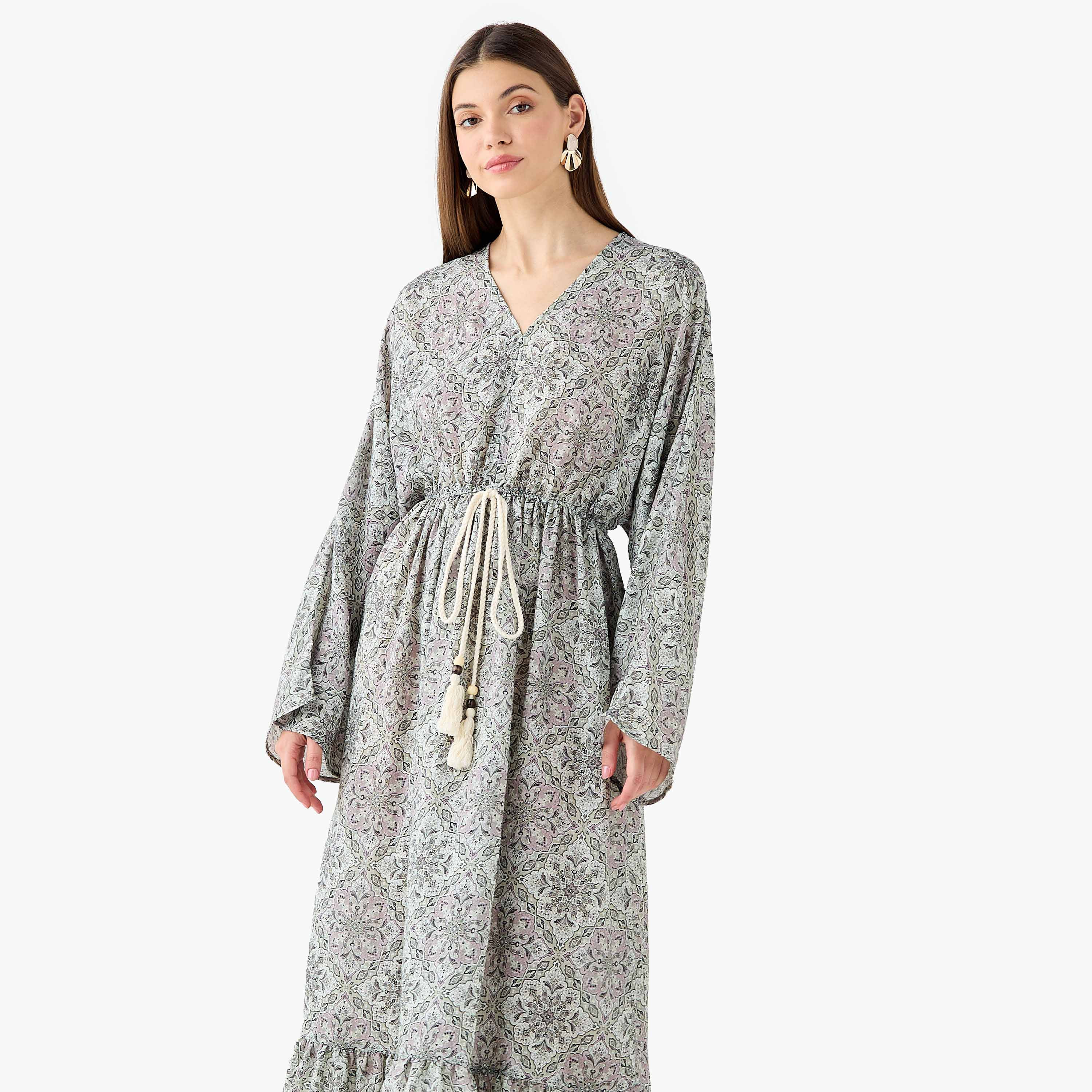 Printed Maxi Kaftan Dress with Front Tie-Up-PROMO_SP_BH__6_RGCC_BUY2FOR21_040325-image-4