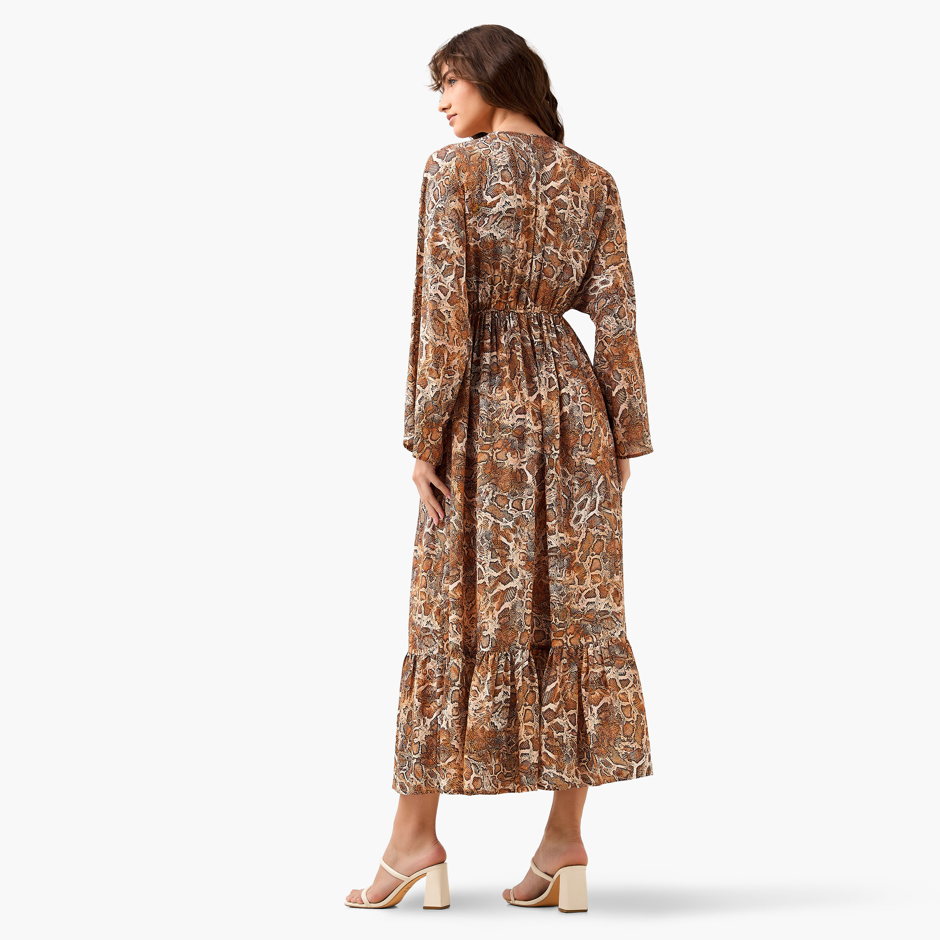 Printed Maxi Kaftan Dress with Front Tie-Up-PROMO_SP_KW_2FOR18_030926-image-6