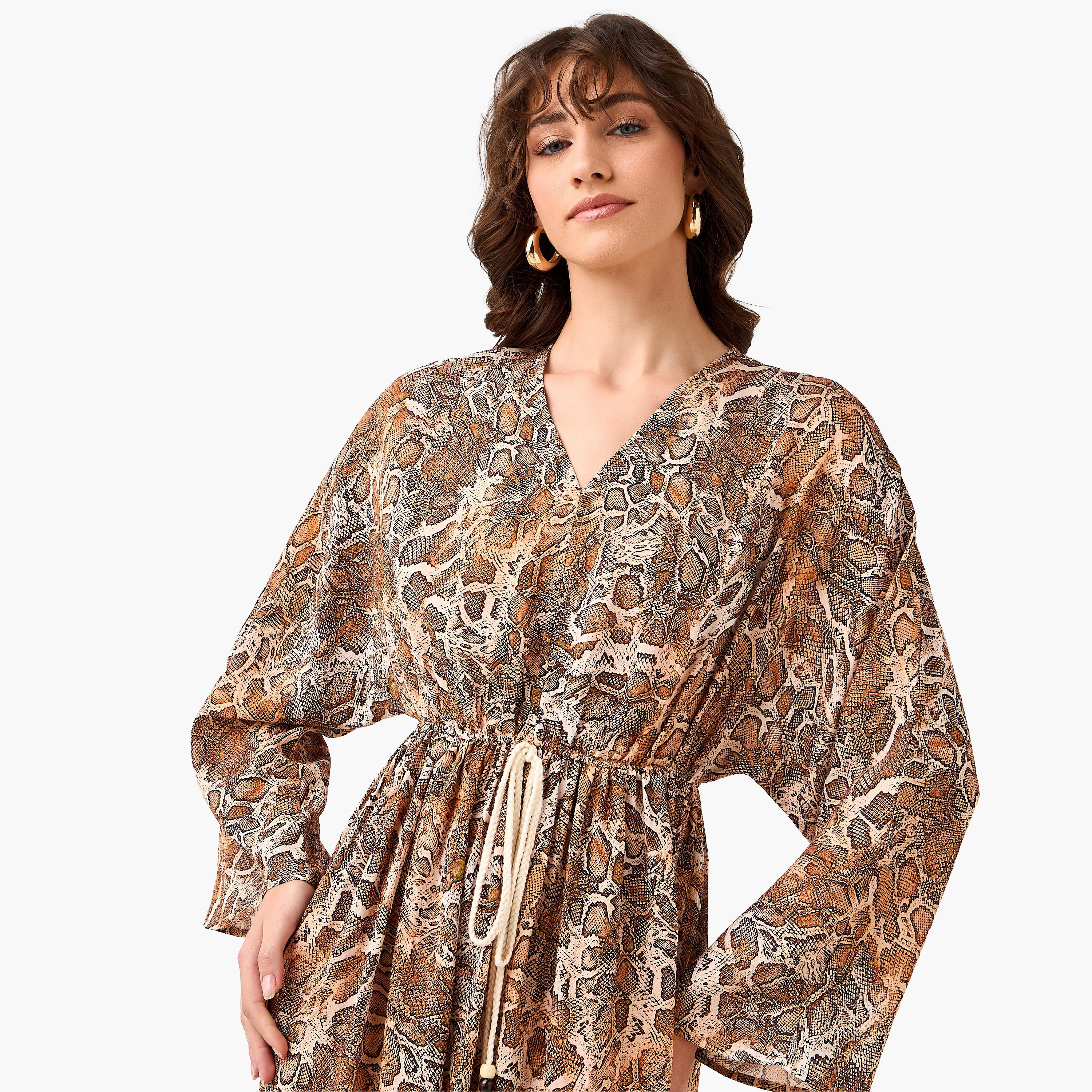 Printed Maxi Kaftan Dress with Front Tie-Up-PROMO_SP_KW_2FOR18_030926-image-7