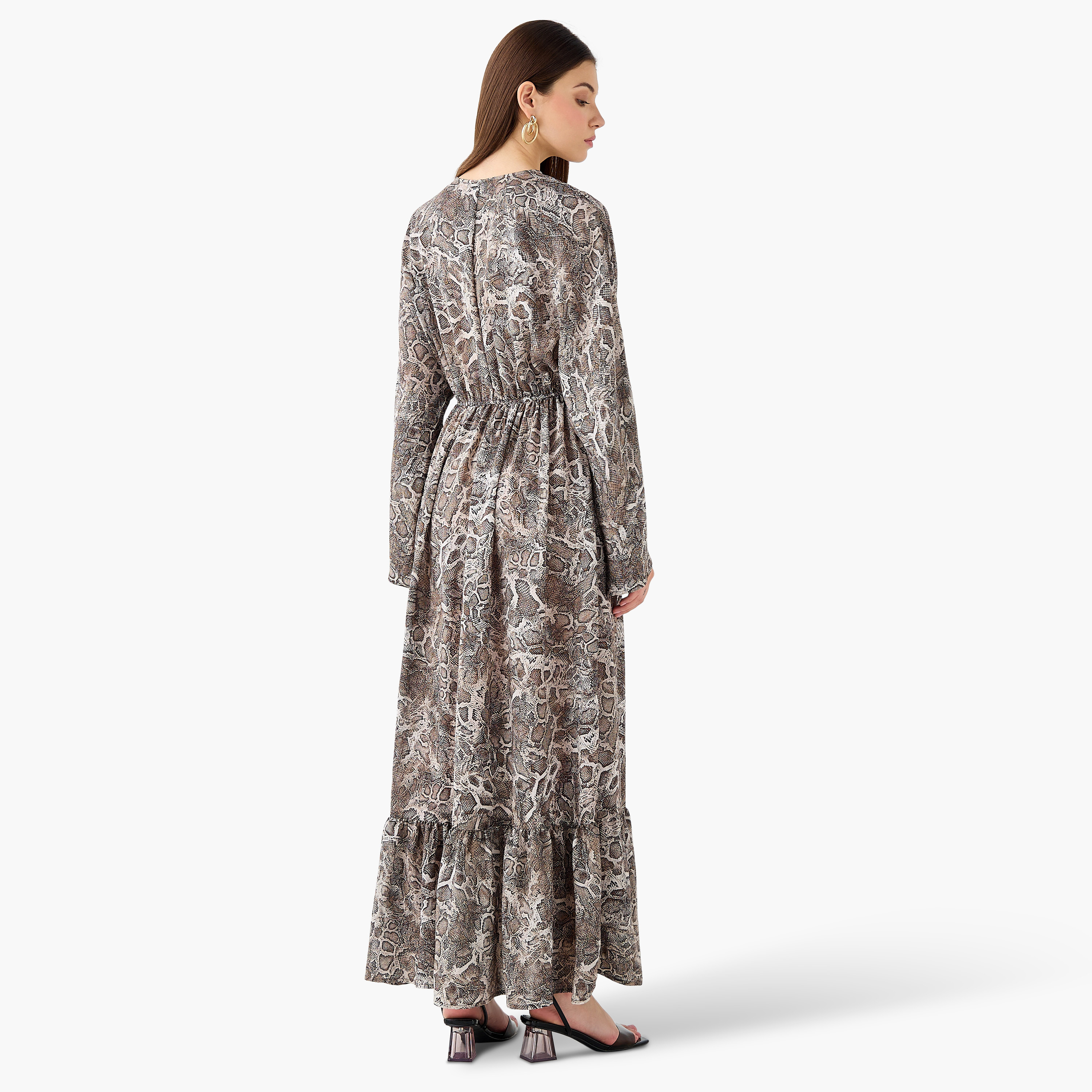 Printed Maxi Kaftan Dress with Front Tie-Up-PROMO_SP_BH__6_RGCC_BUY2FOR21_040325-image-4
