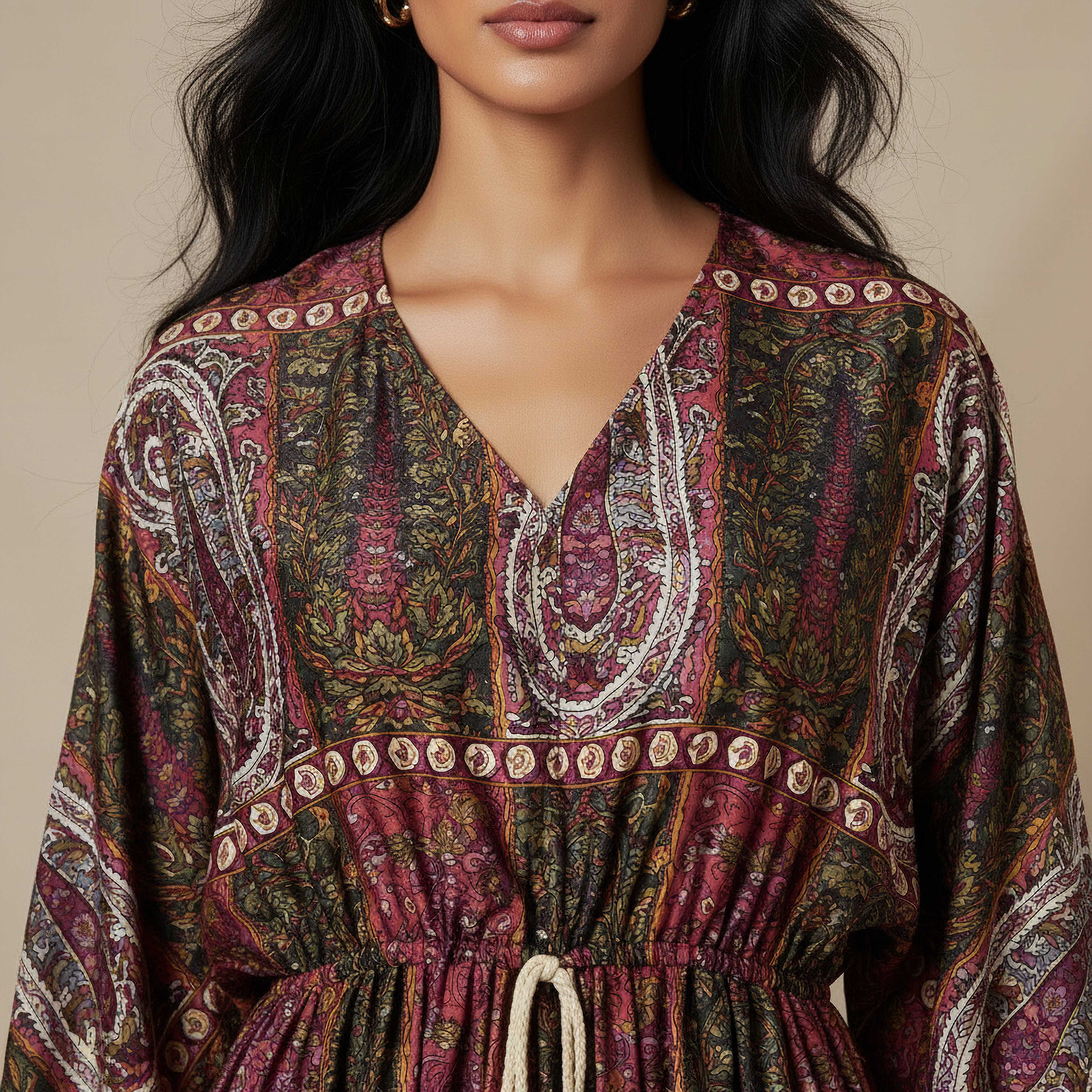 Kaftan Maxi Tie-Up Detail Dress with Paisley Print-PROMO_SP_KW_2FOR18_030926-image-4