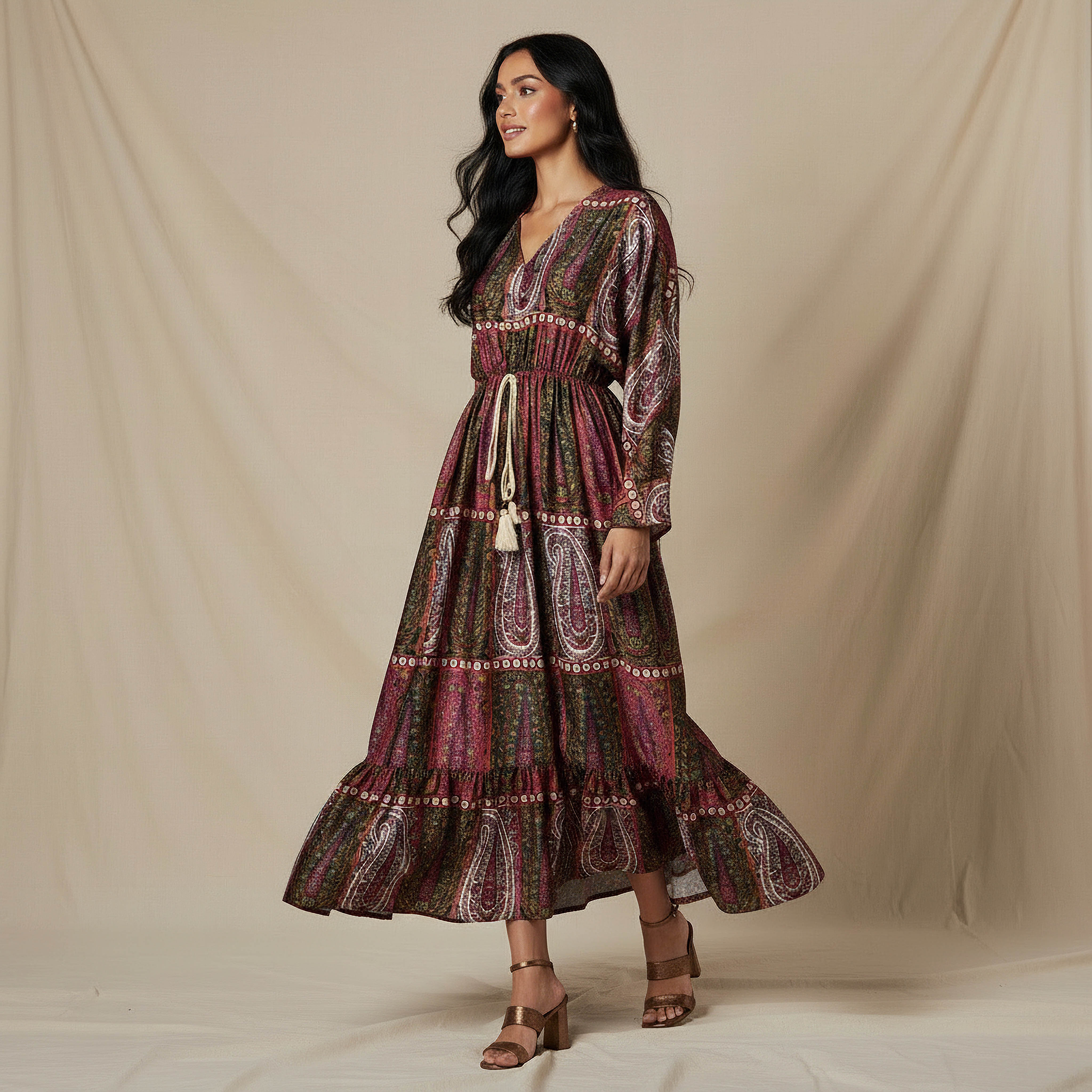 Kaftan Maxi Tie-Up Detail Dress with Paisley Print-PROMO_SP_KW_2FOR18_030926-image-5