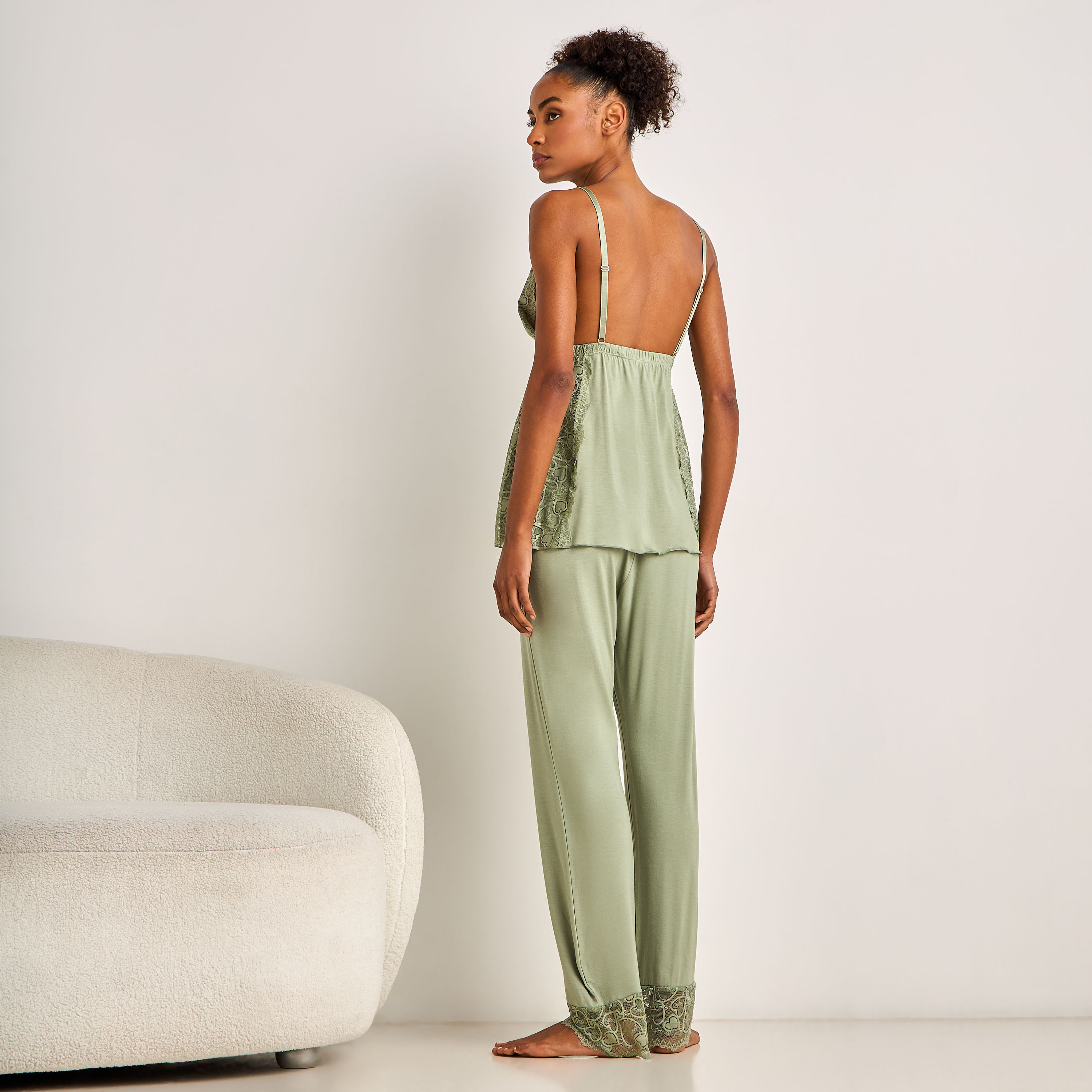 Pyjama Set Spaghetti Strap Top and Pyjama-women-clothing-nightwear-pyjamas-longsets-image-3