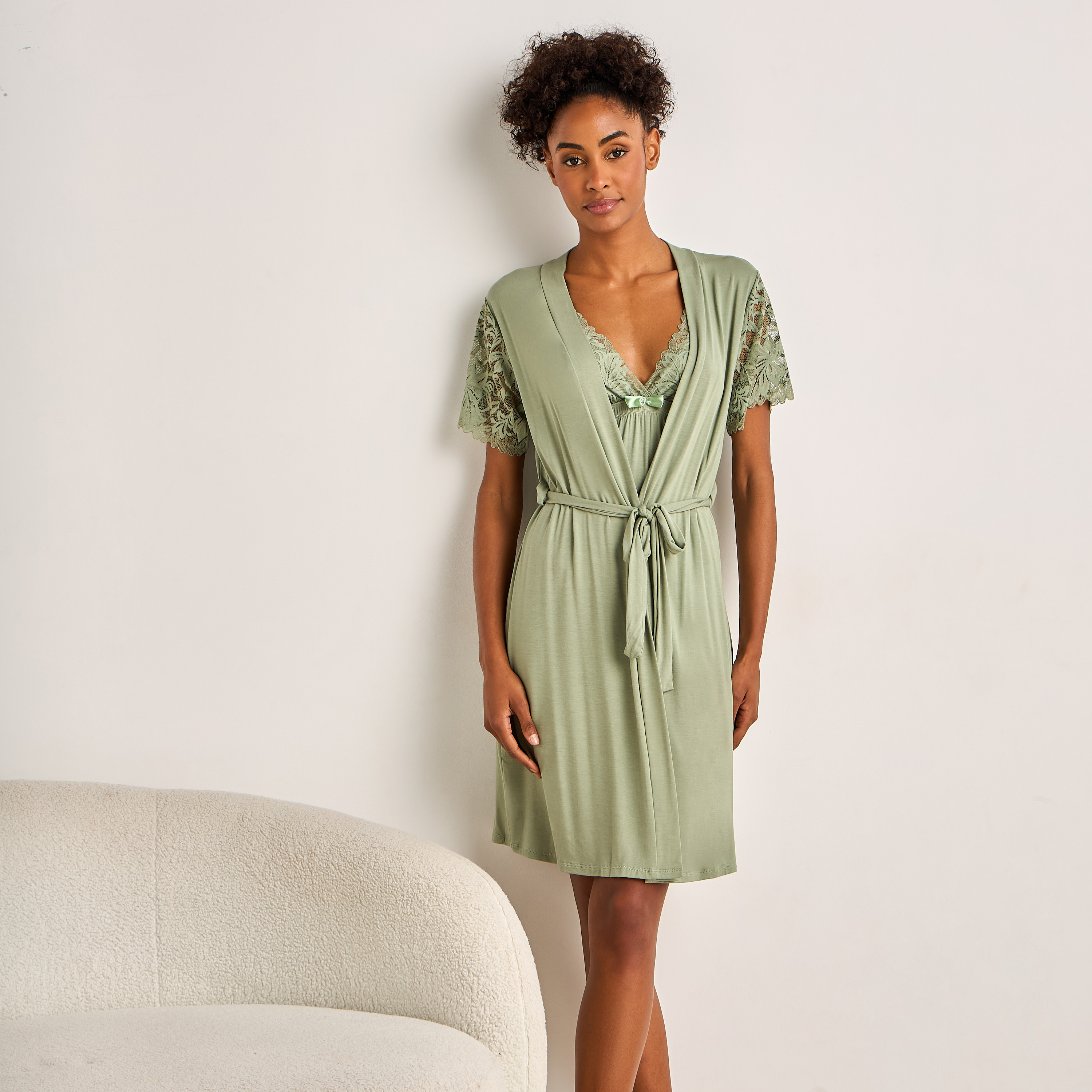 Splash Fav Sleeveless Slip Dress with Robe-women-clothing-nightwear-nighties-image-2