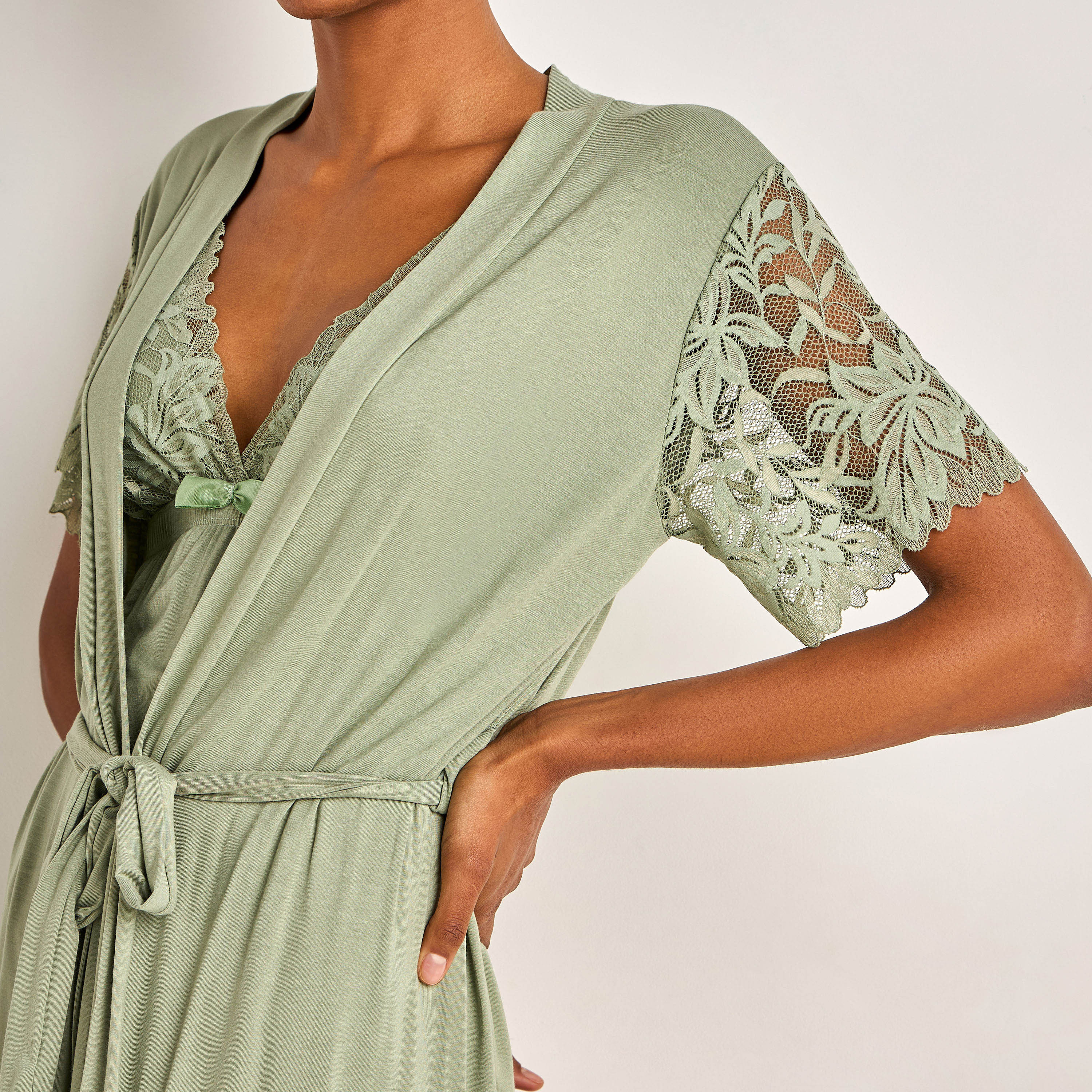 Splash Fav Sleeveless Slip Dress with Robe-women-clothing-nightwear-nighties-image-7