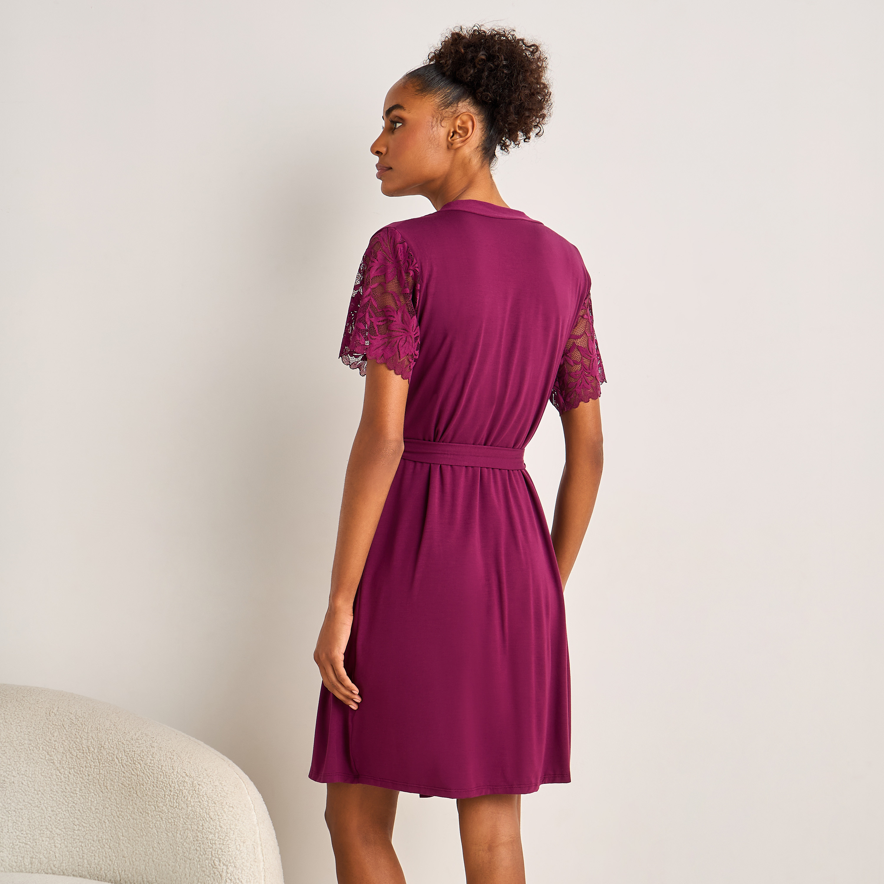 فستان قصير دون أكمام وروب من فاف من سبلاش-women-clothing-nightwear-nighties-image-4