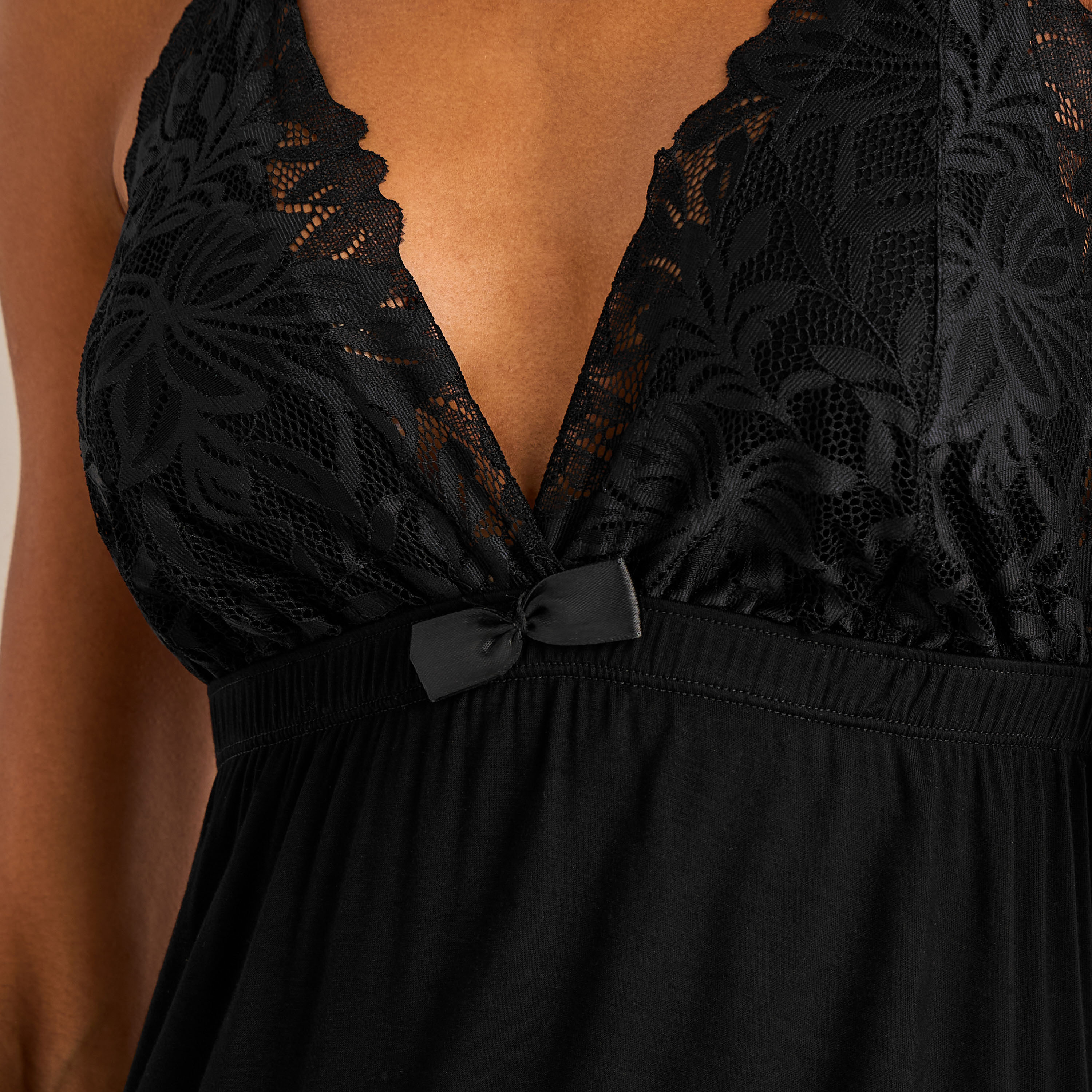 فستان قصير دون أكمام وروب من فاف من سبلاش-women-clothing-nightwear-nighties-image-4