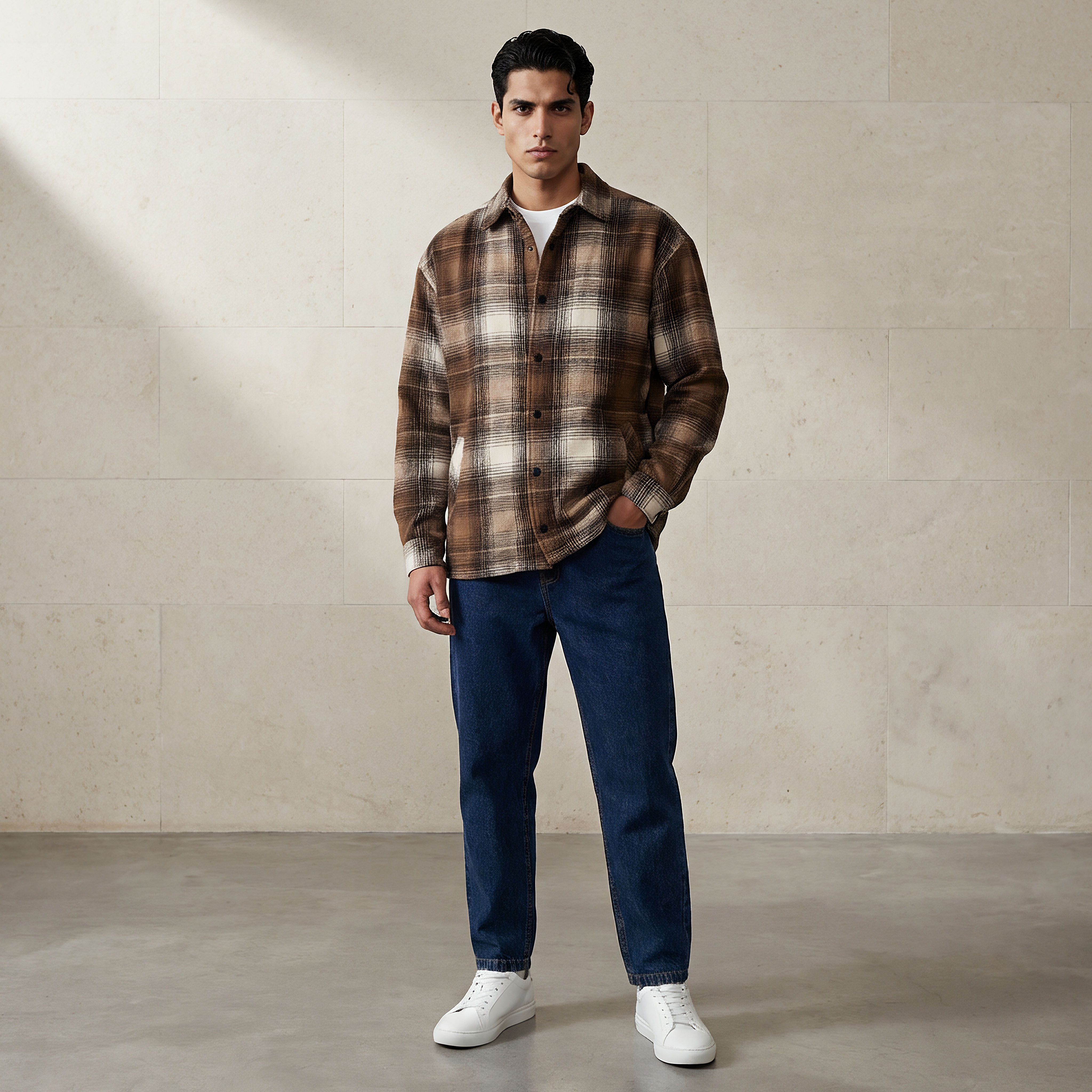 Men Regular Fit Flap Pockets Shacket-men-clothing-jacketsandblazers-jackets-image-2