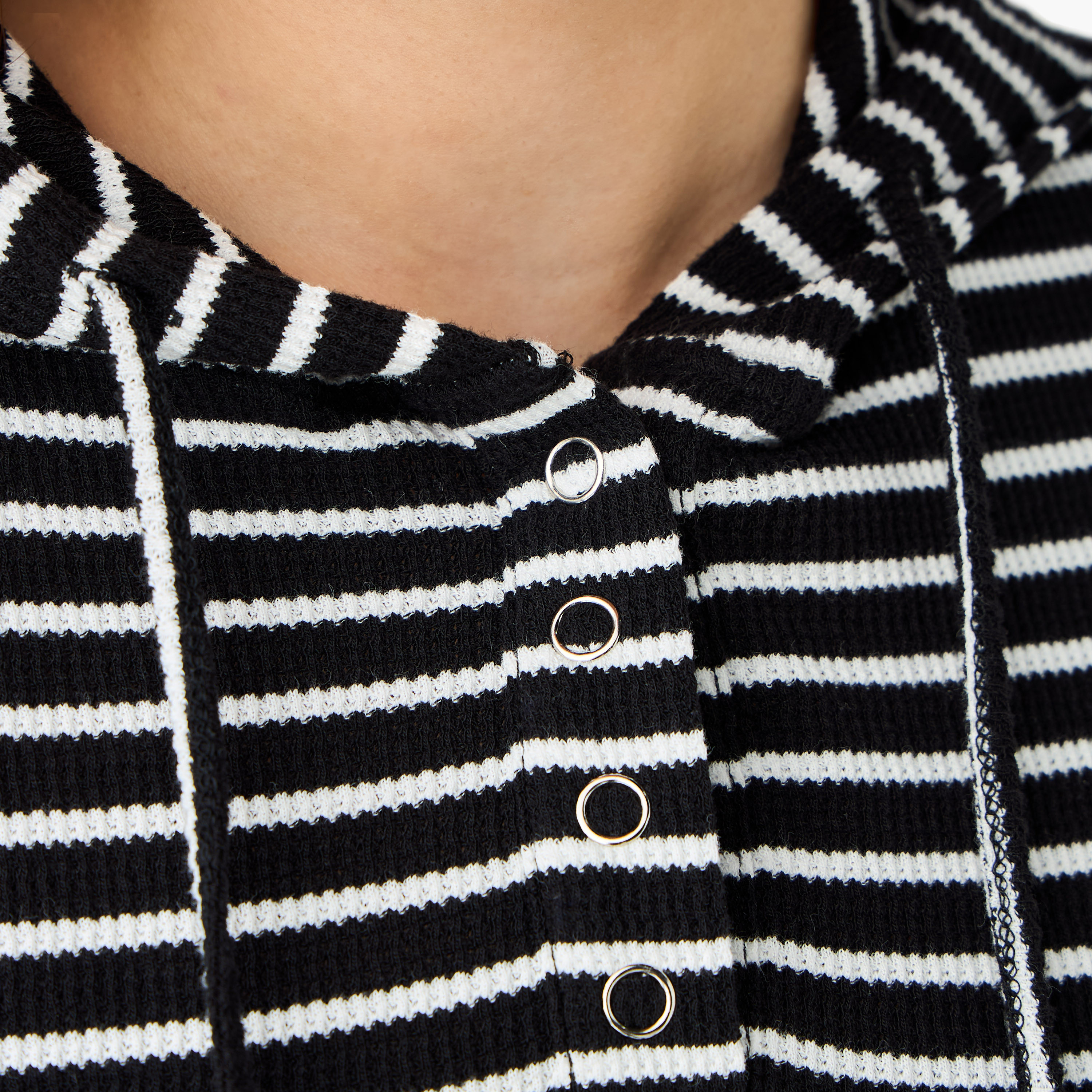 Women Regular Fit Striped Hoodie-women-winterwear-hoodiesandsweatshirts-hoodies-image-3