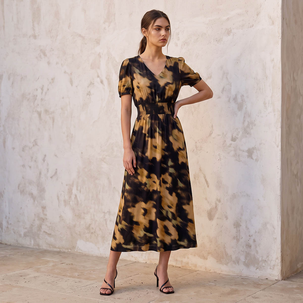 Splash Fav Rayon A-line Dress with Abstract Print-women-clothing-dresses-image-3