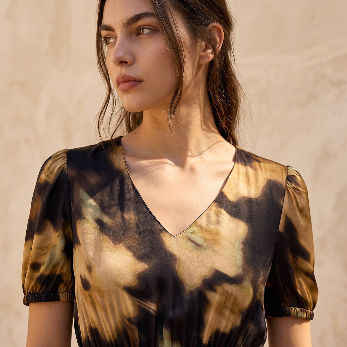 Splash Fav Rayon A-line Dress with Abstract Print-women-clothing-dresses-image-2