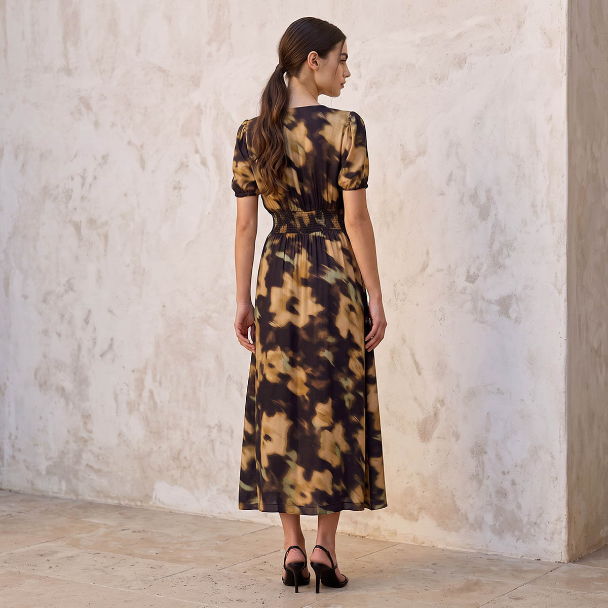 Splash Fav Rayon A-line Dress with Abstract Print-women-clothing-dresses-image-4