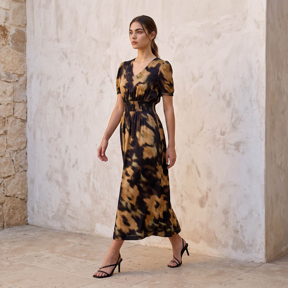 Splash Fav Rayon A-line Dress with Abstract Print-women-clothing-dresses-image-5