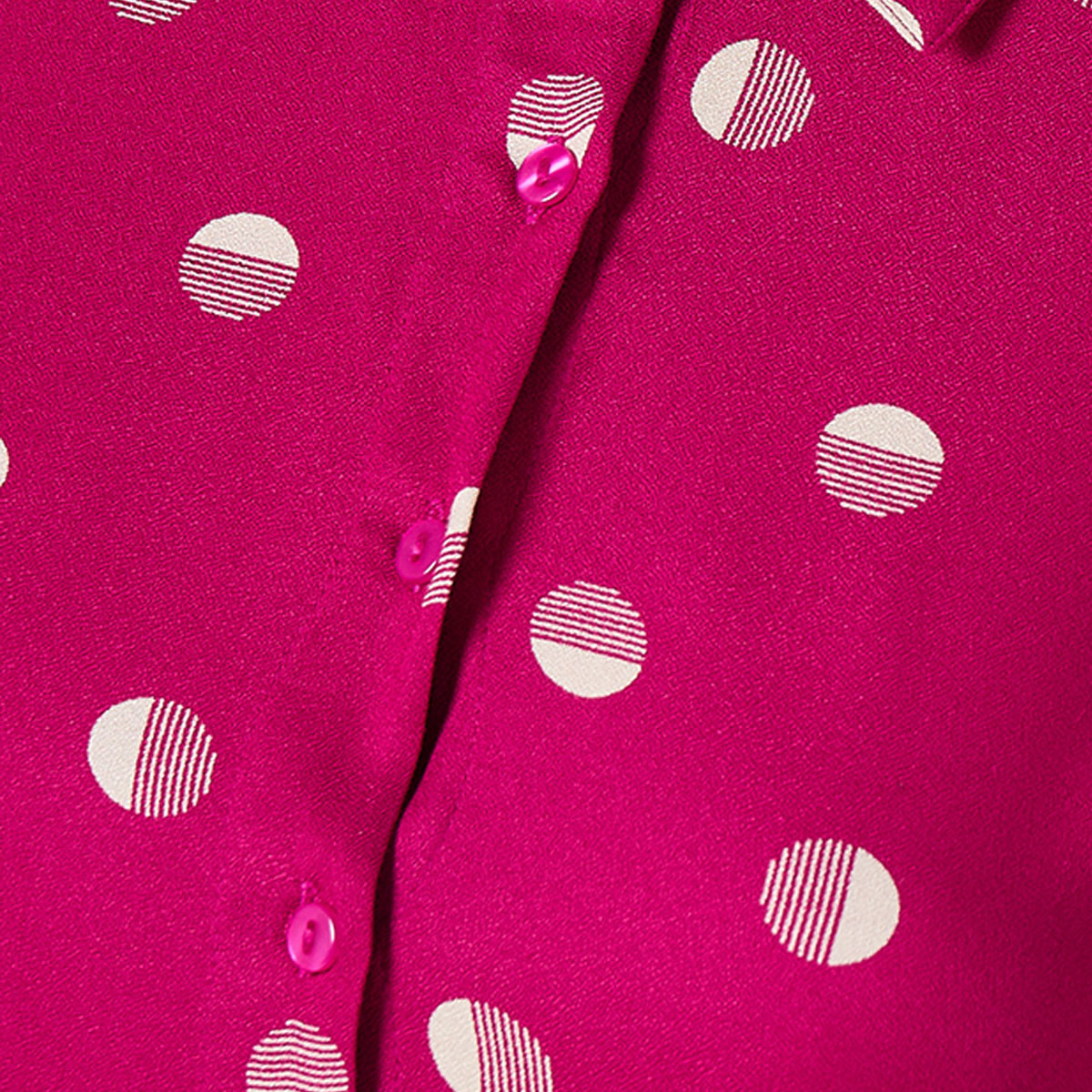 Splash Fav Midi Polka Dot Print Shirt Dress with Belt-women-clothing-dresses-image-6