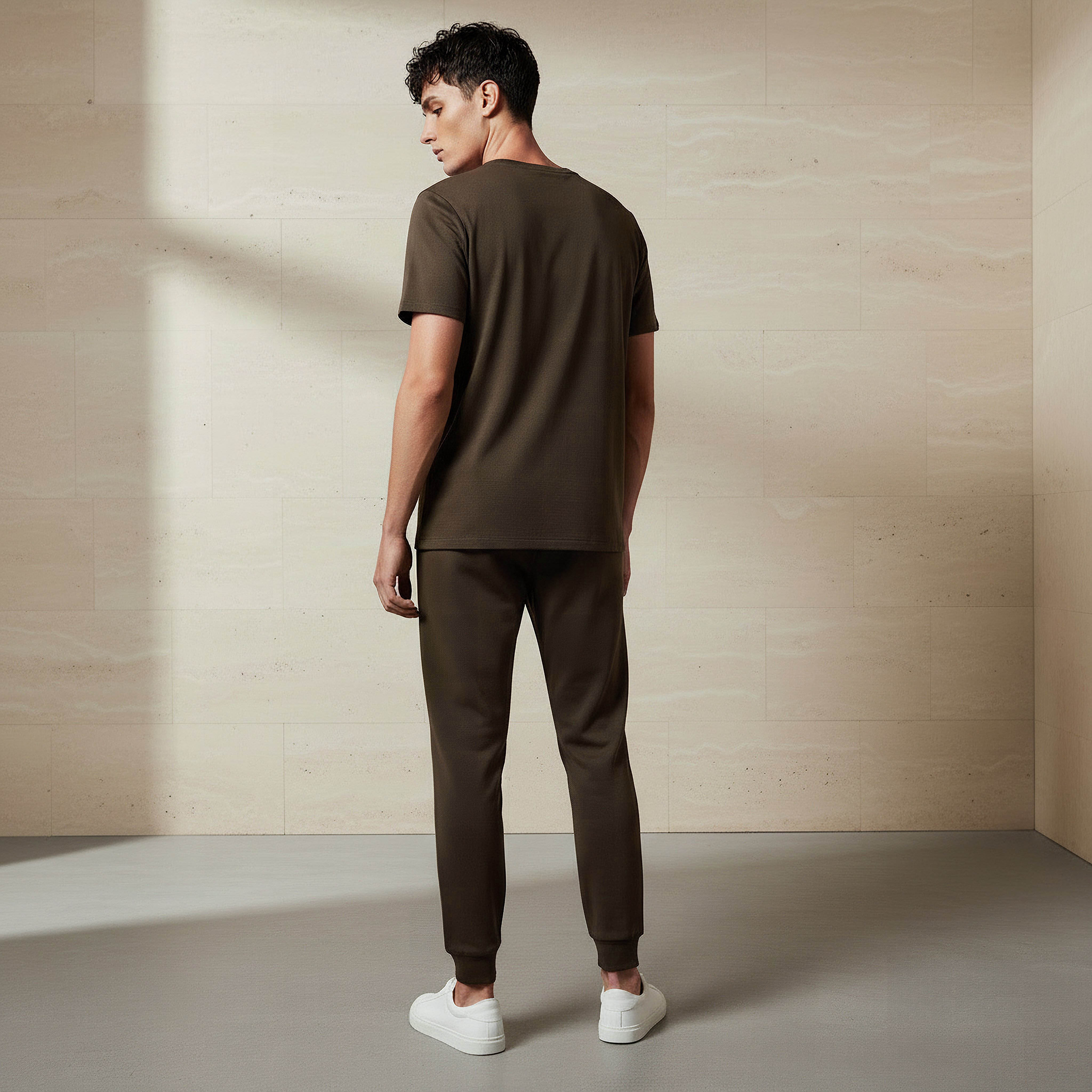 Men Twill T-shirt and Joggers Set-men-clothing-sportswearandactivewear-tracksuits-image-3