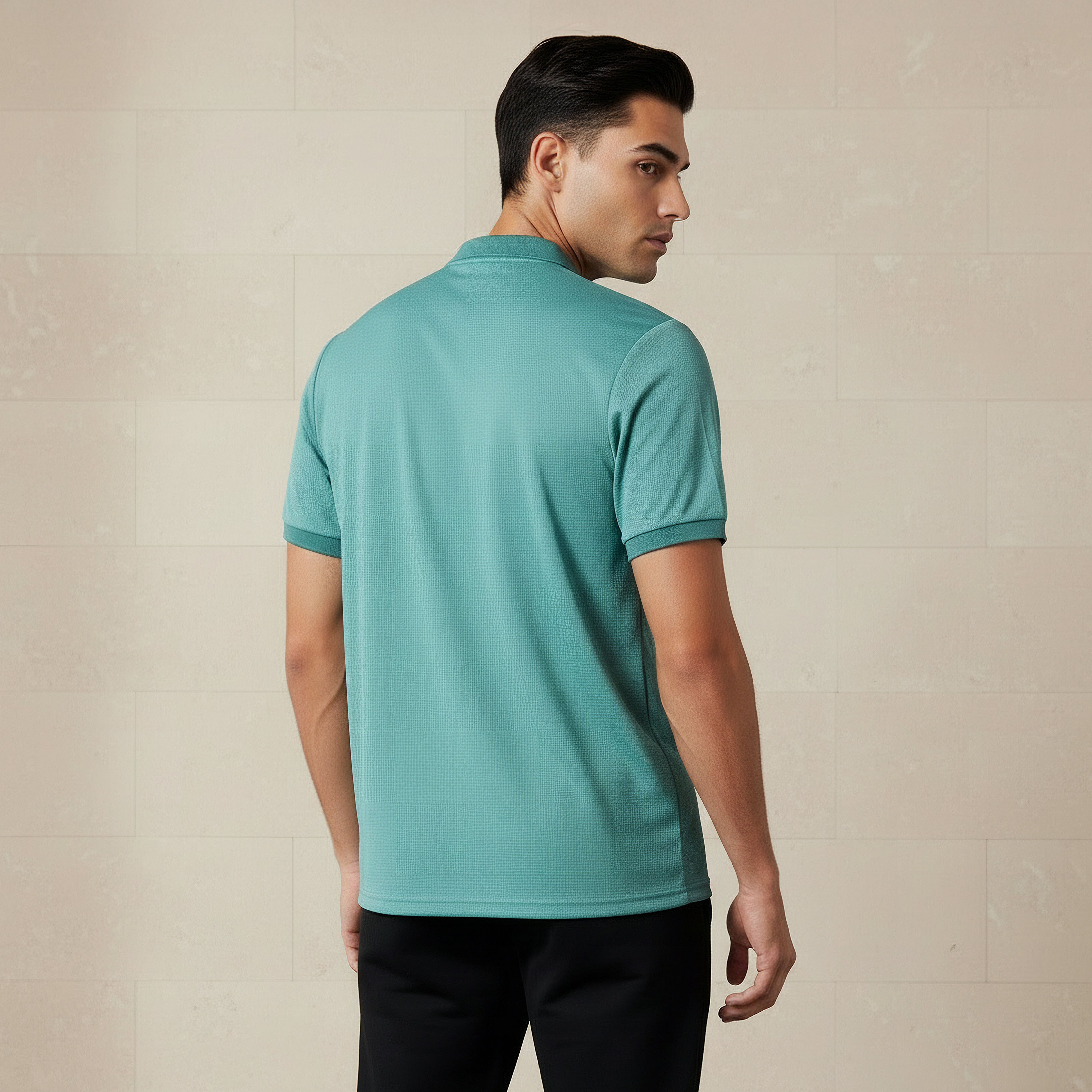 Men Short Sleeves Textured Polo T-shirt-men-clothing-tshirtsandpolos-polos-image-3