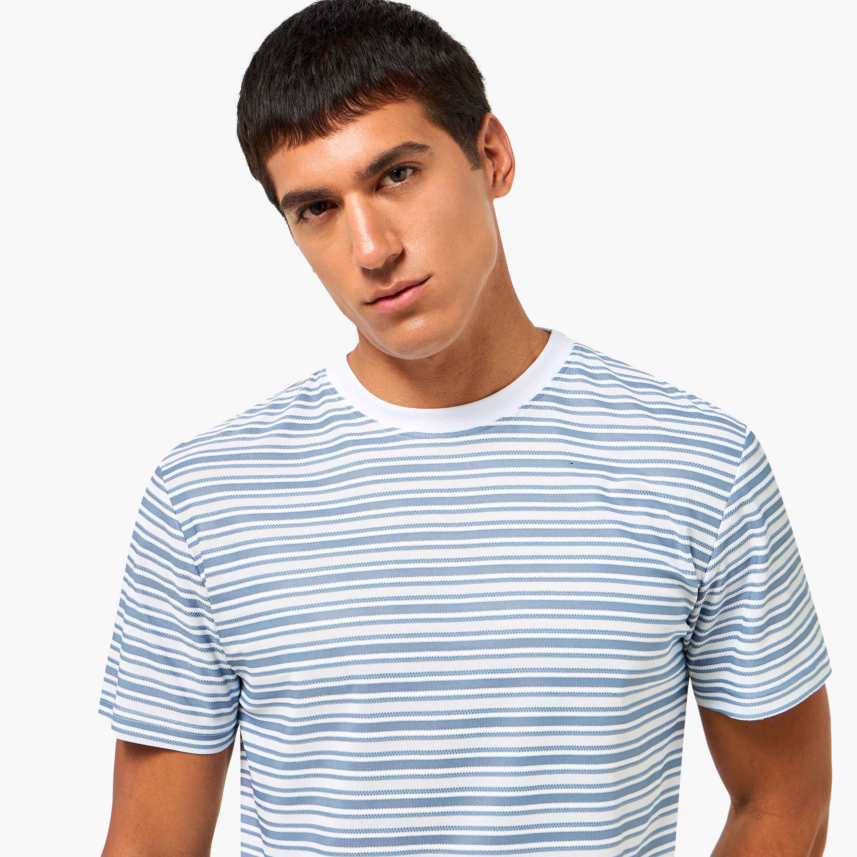 Men Regular Fit Crew Neck Short Sleeves Striped T-shirt-men-clothing-tshirtsandpolos-tshirts-image-5
