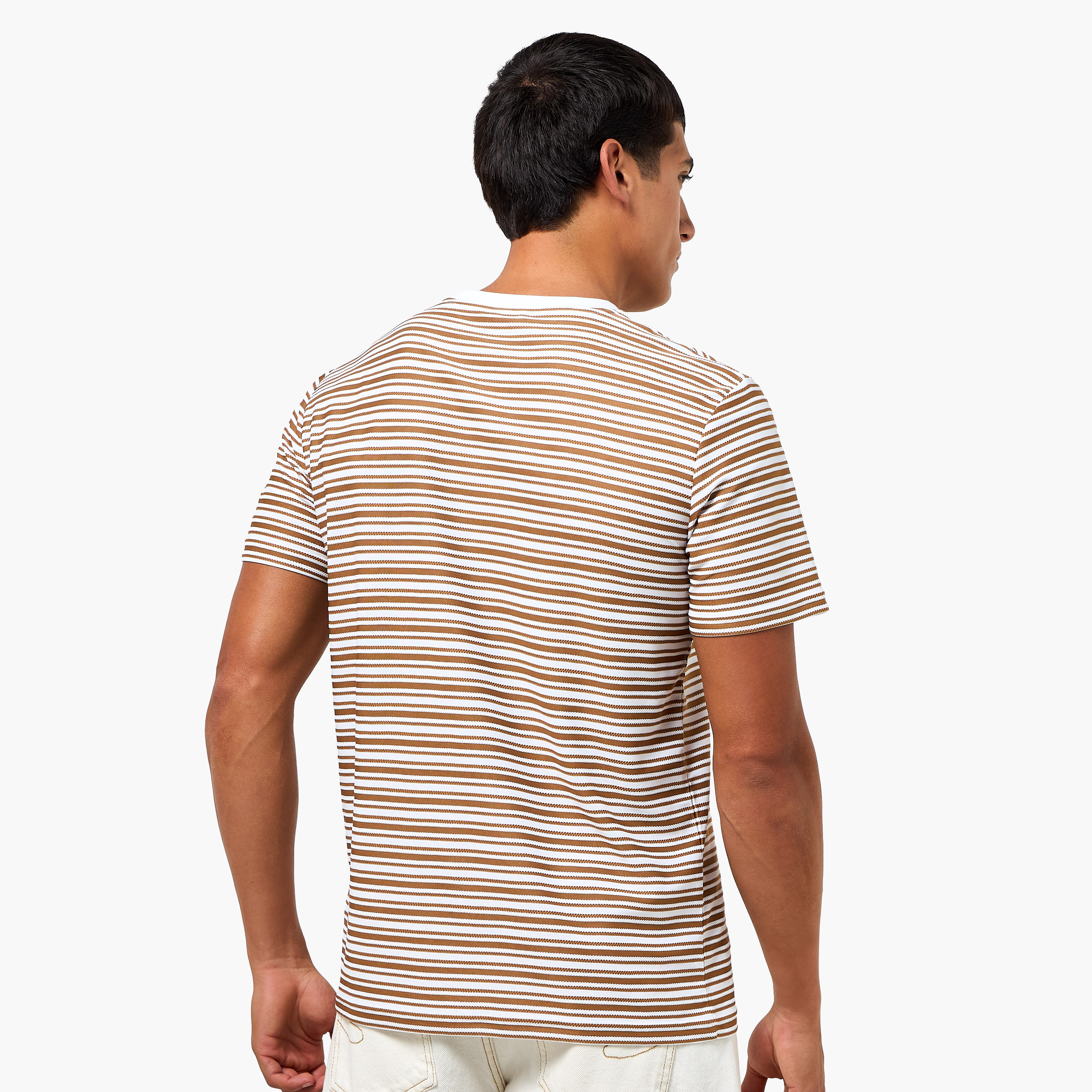 Men Regular Fit Crew Neck Short Sleeves Striped T-shirt-PROMO_SP_QAT_2_BUY2FORQAR89_130625-image-5