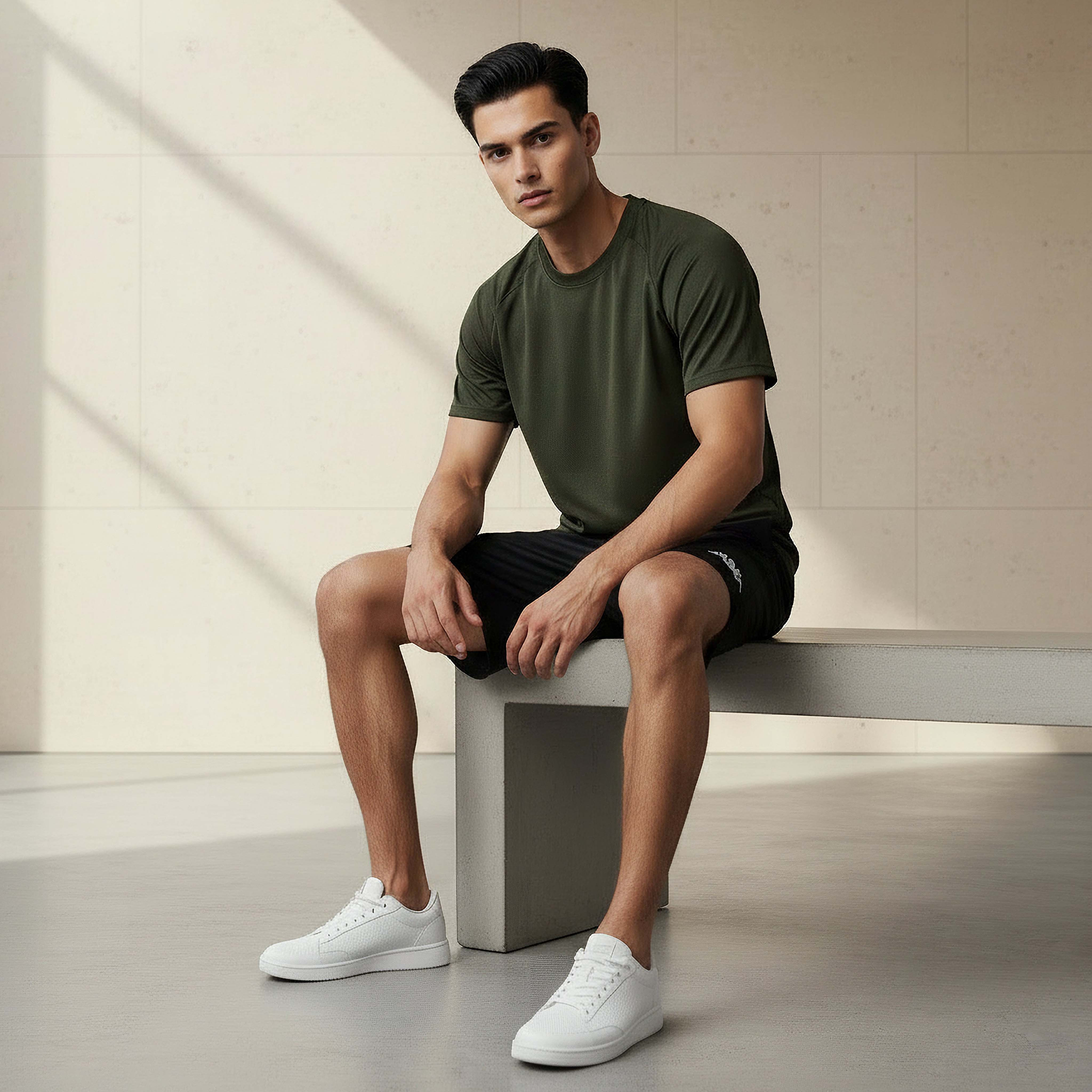 Men Regular Fit Crew Neck Short Sleeve T-shirt-men-clothing-tshirtsandpolos-tshirts-image-3