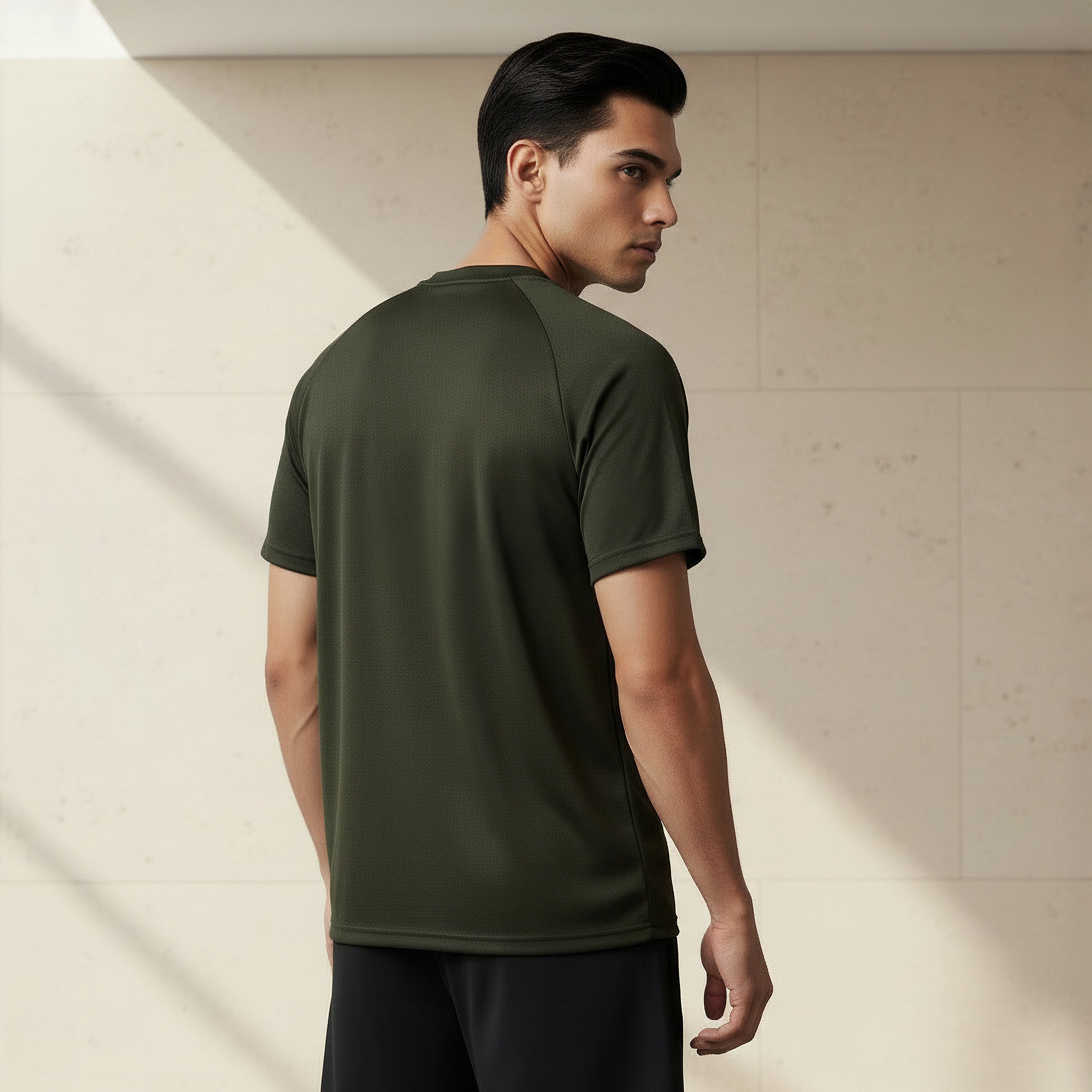 Men Regular Fit Crew Neck Short Sleeve T-shirt-men-clothing-tshirtsandpolos-tshirts-image-4