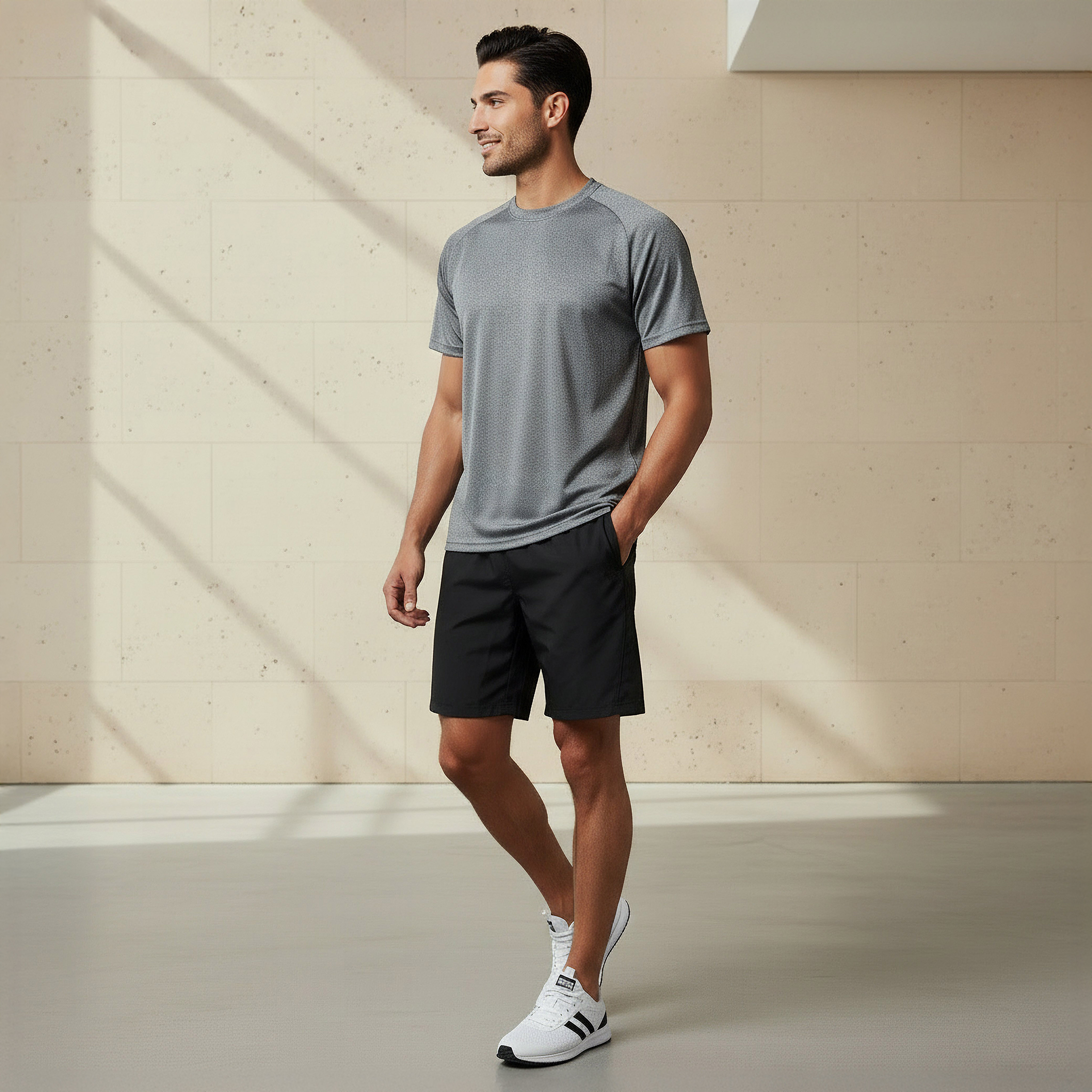 Men Regular Fit Crew Neck Short Sleeve T-shirt-men-clothing-tshirtsandpolos-tshirts-image-3