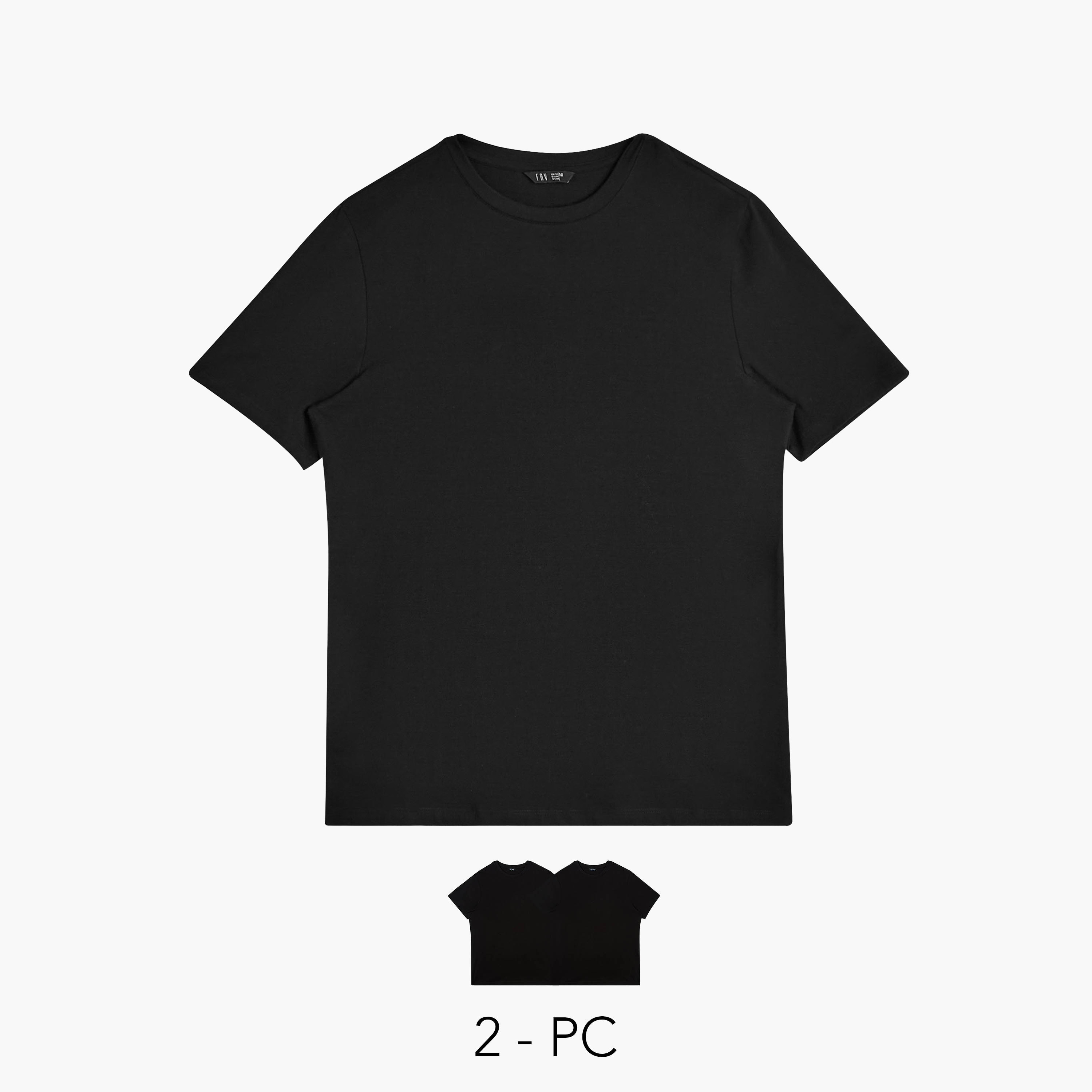Men Crew Neck Short Sleeves T-shirt - Set of 2-men-clothing-tshirtsandpolos-tshirts-image-1