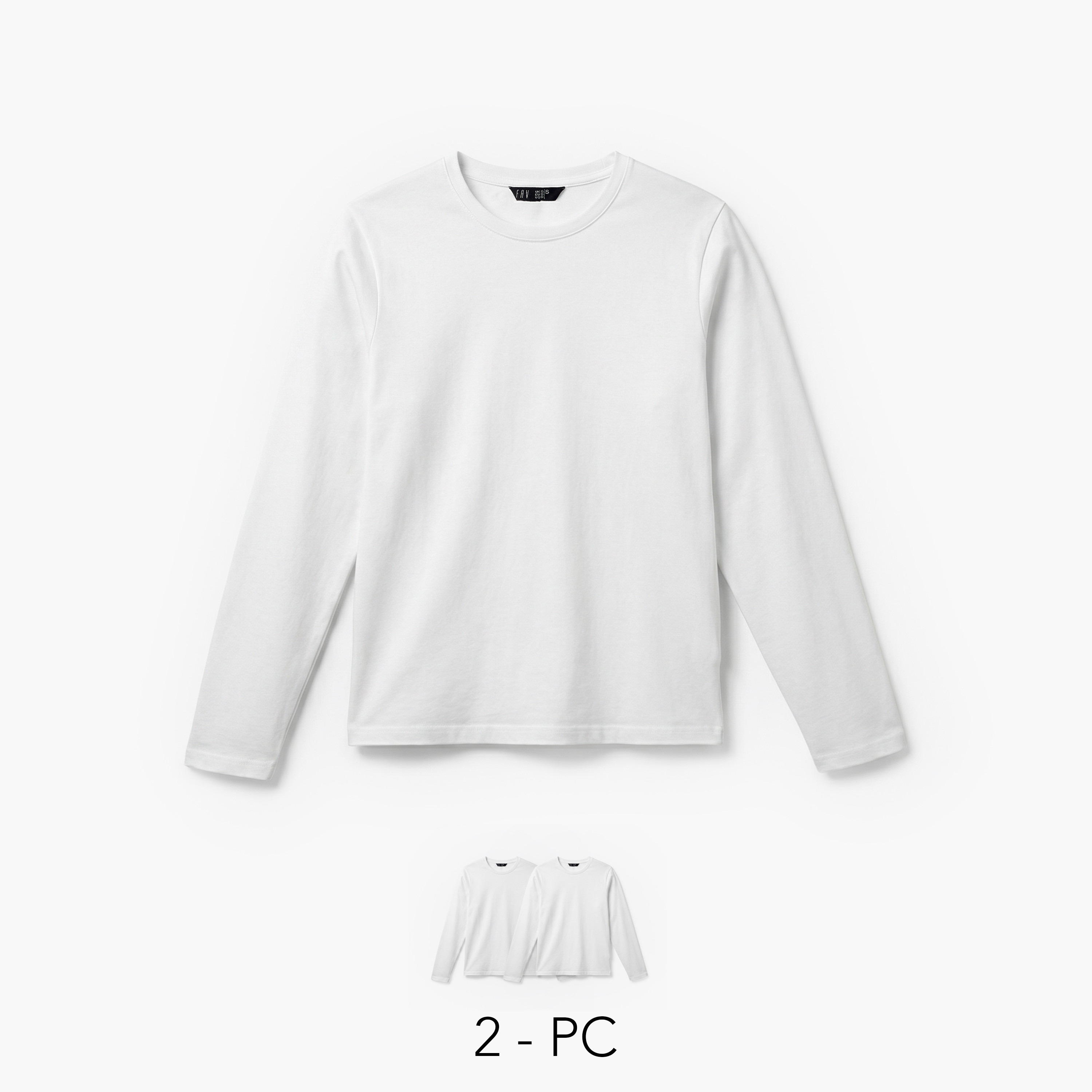 Women Crew Neck Long Sleeve T-shirt-women-clothing-tshirts-image-1