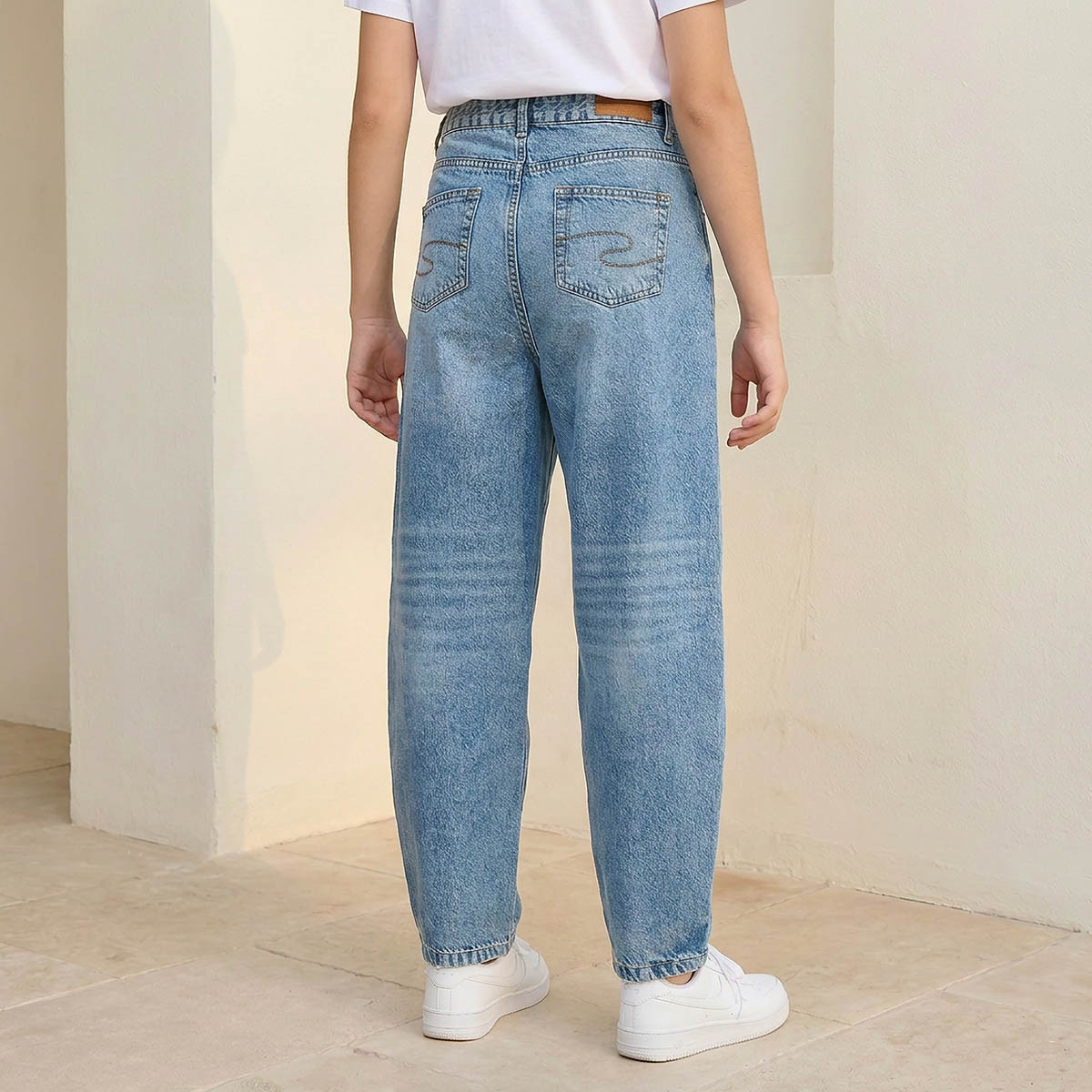 Lee Cooper Women Straight Fit High-Rise Jeans-women-clothing-bottoms-jeans-image-4