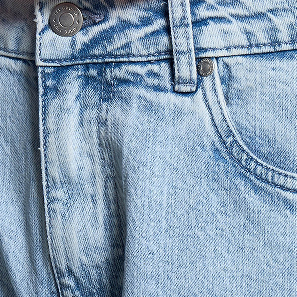 Lee Cooper Wide Leg Button Waist Jeans with Pockets Cotton-women-clothing-bottoms-jeans-image-2