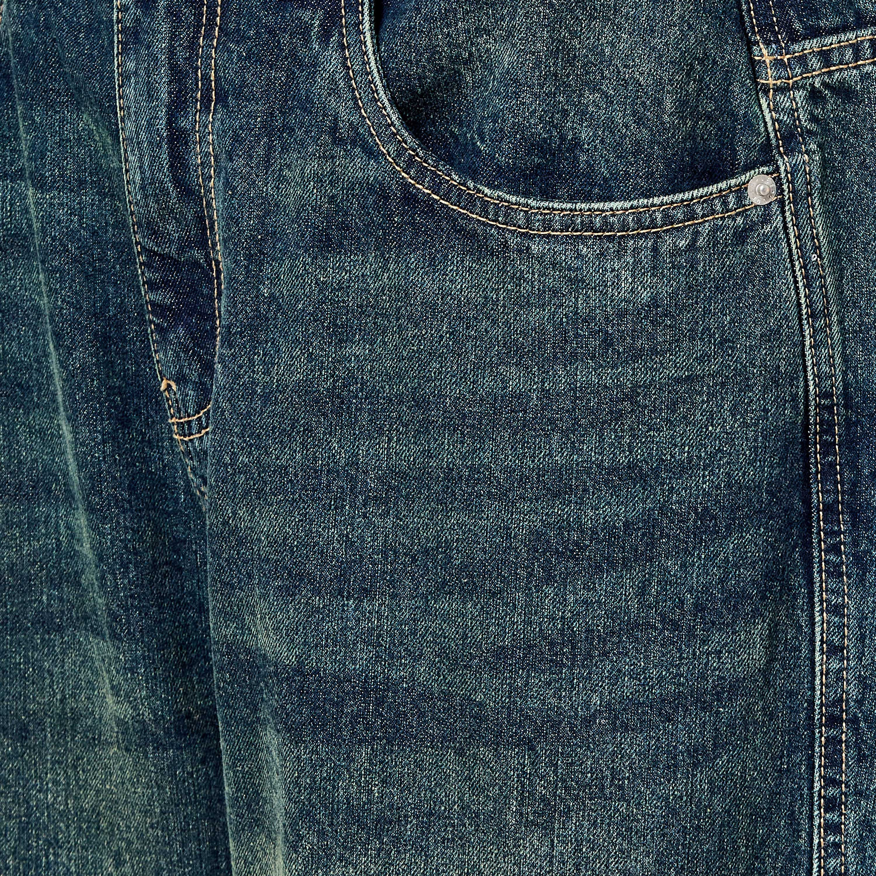 بنطلون جينز بقصة واسعة وخصر متوسط من لي كوبر-men-clothing-bottoms-joggers-image-2