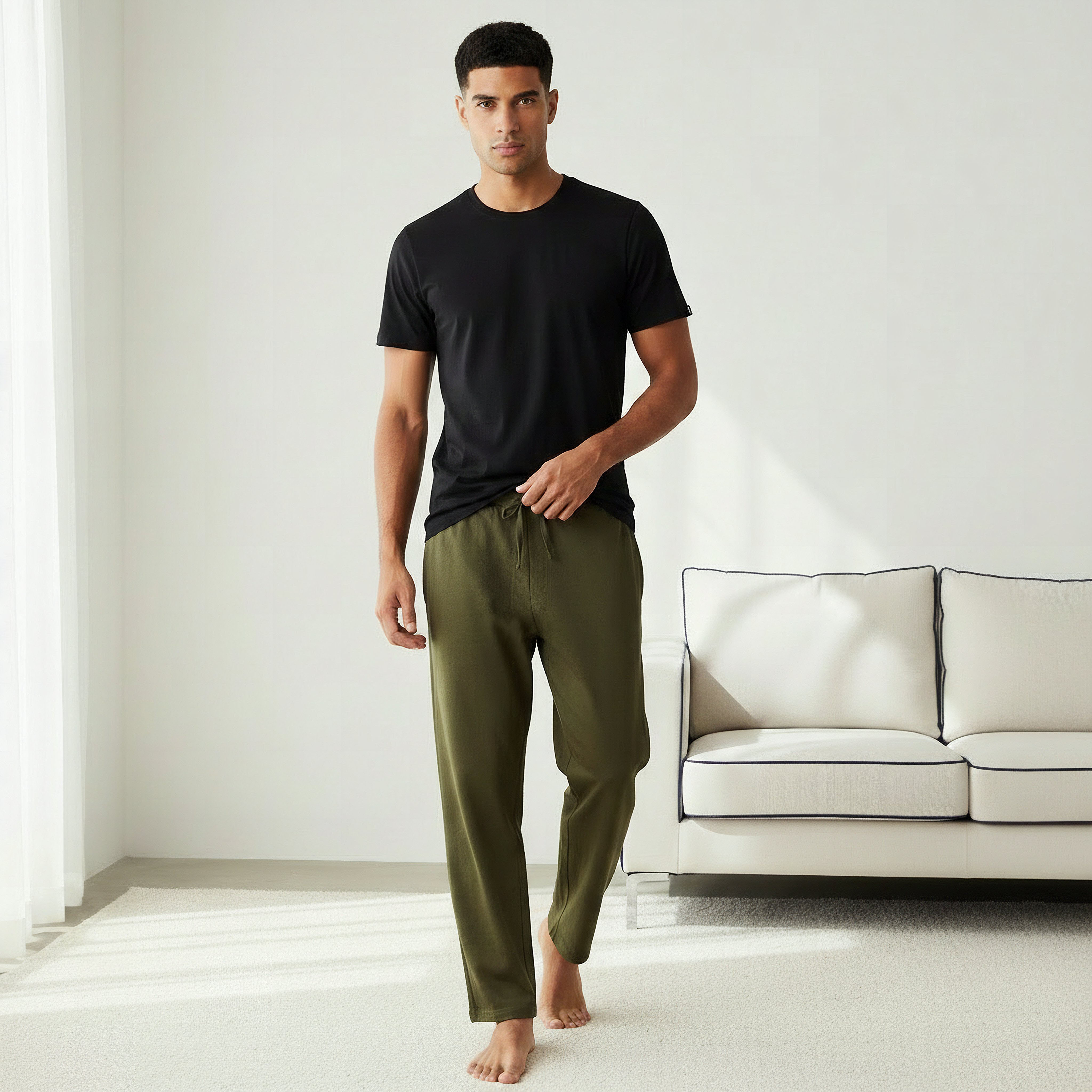 Men Cotton Nightwear Set-men-clothing-nightwear-sets-image-1