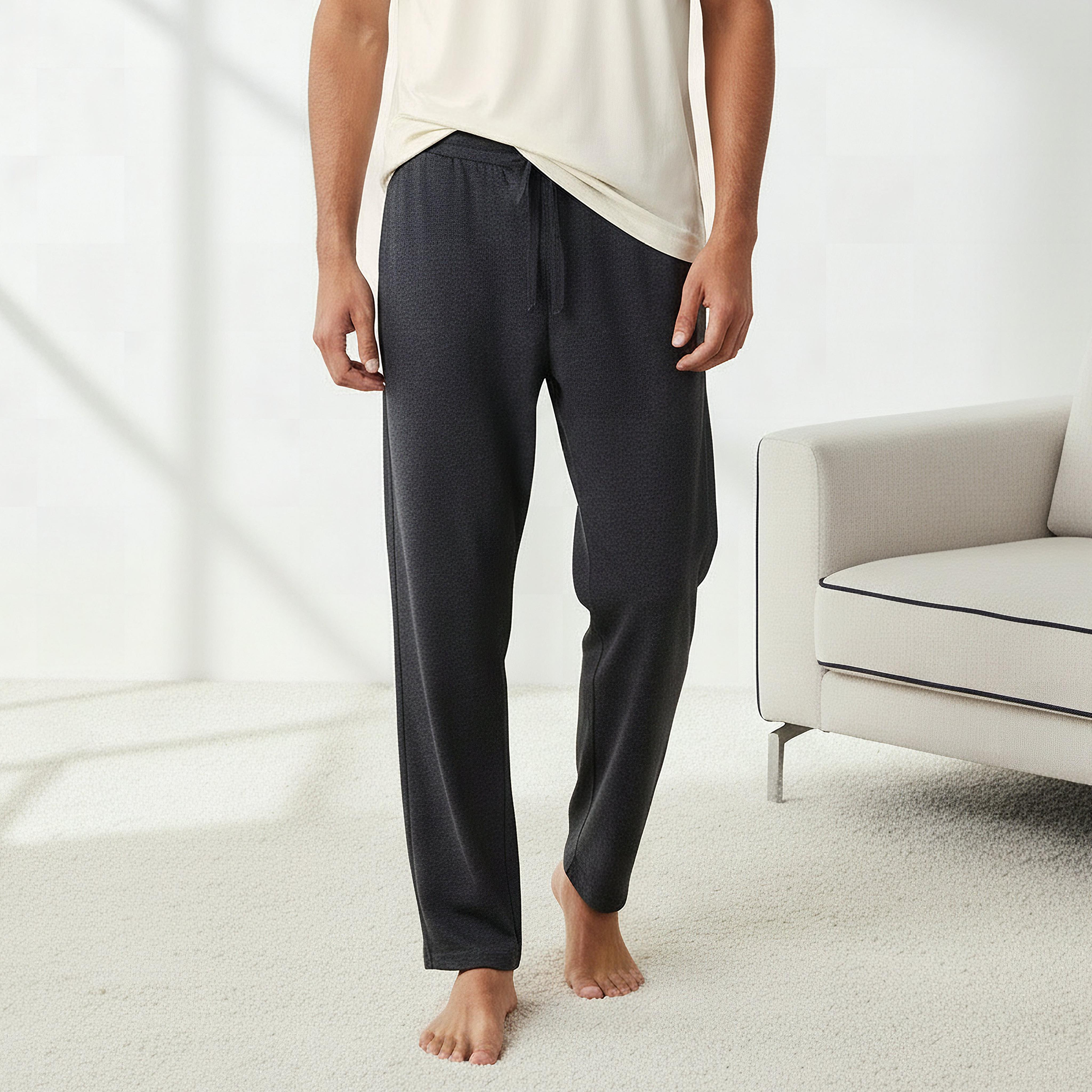 Men Cotton Henley Neck Nightwear Set-men-clothing-nightwear-sets-image-5