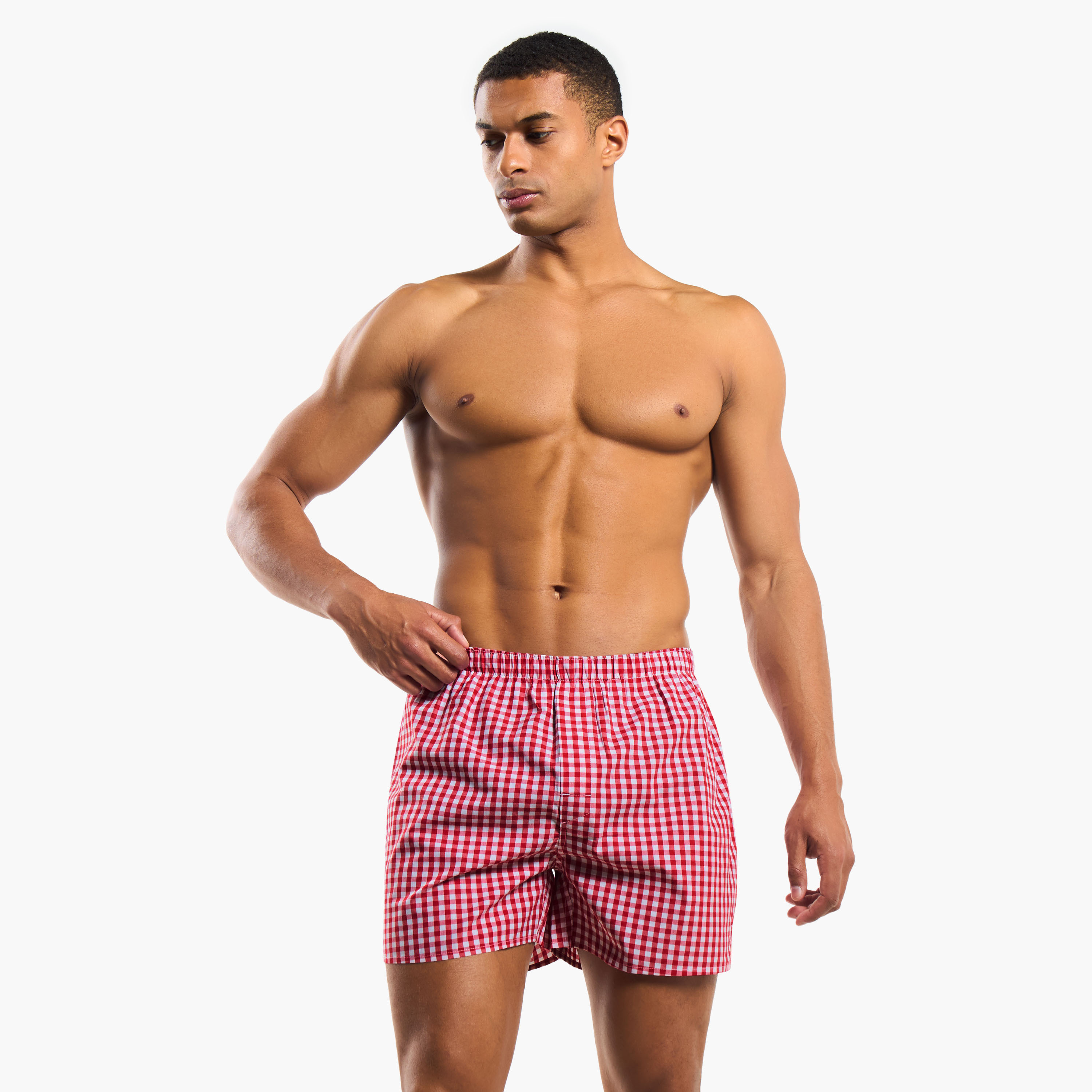 طقم سراويل داخلية بوكسر قطن قطعتين بطبعات للرجال-men-clothing-innerwear-underwear-image-2