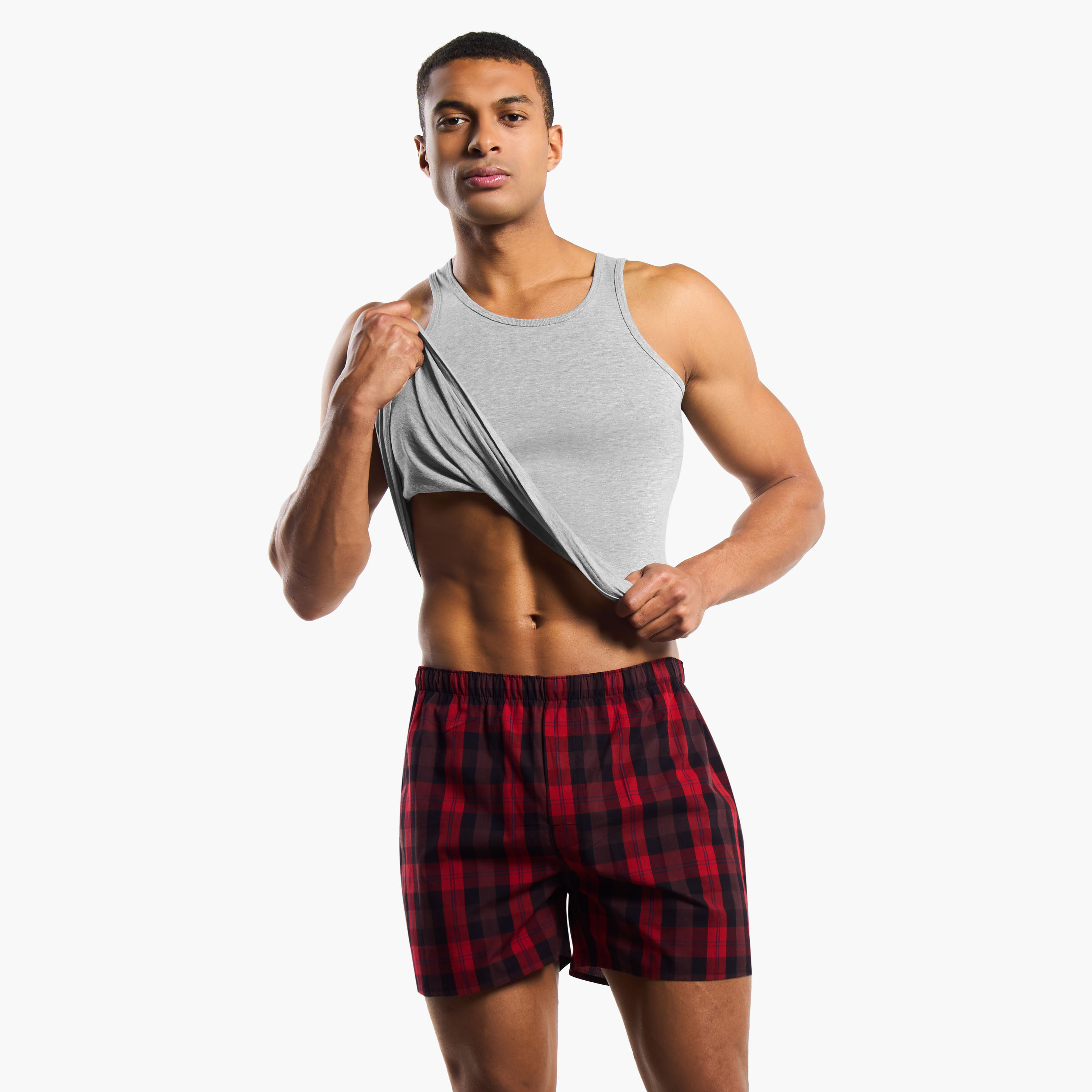 بوكسرات رجالية قطنية بطبعات - عبوة من قطعتين-men-clothing-innerwear-underwear-image-4