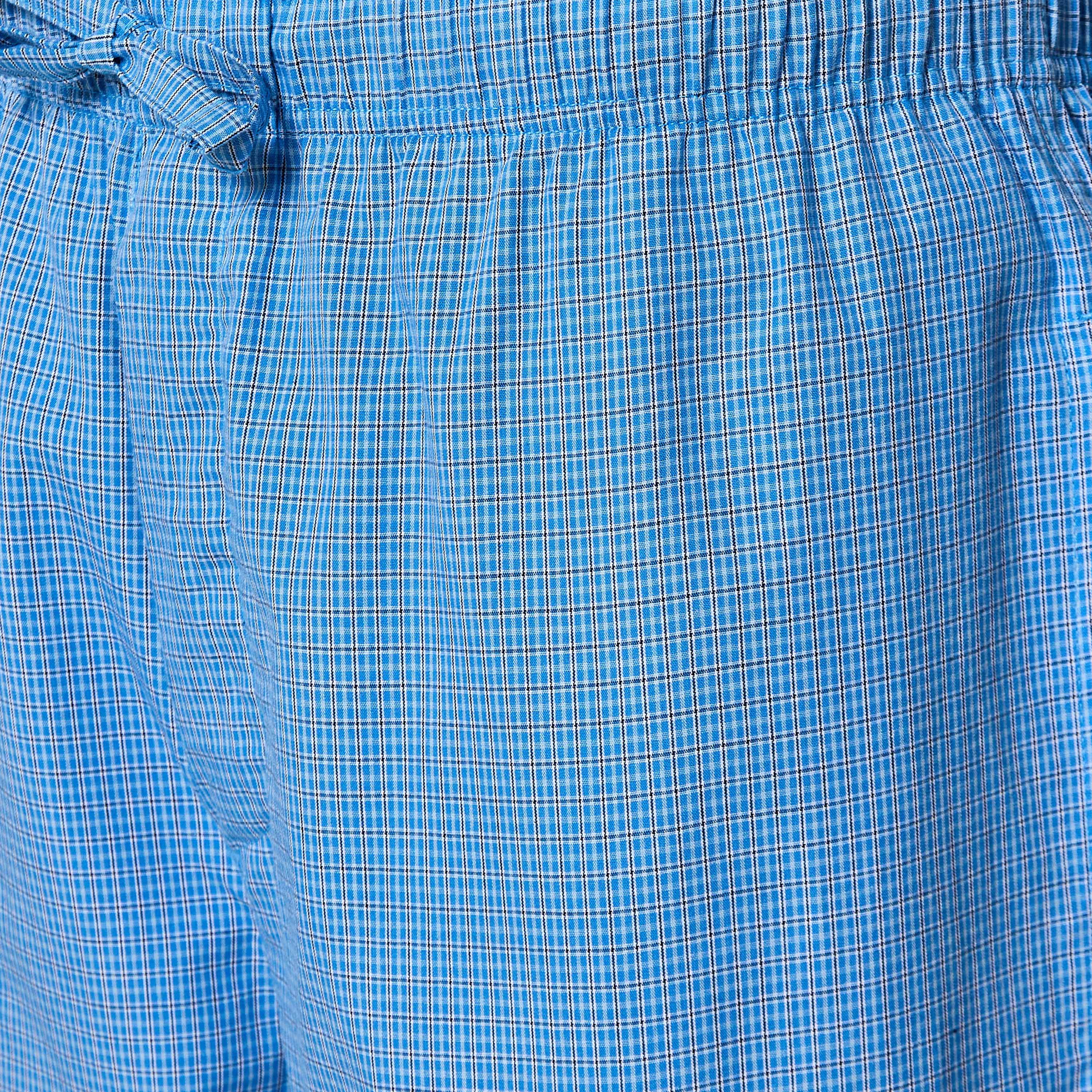 طقم ملابس نوم قطن كاروهات للرجال-men-clothing-nightwear-sets-image-6