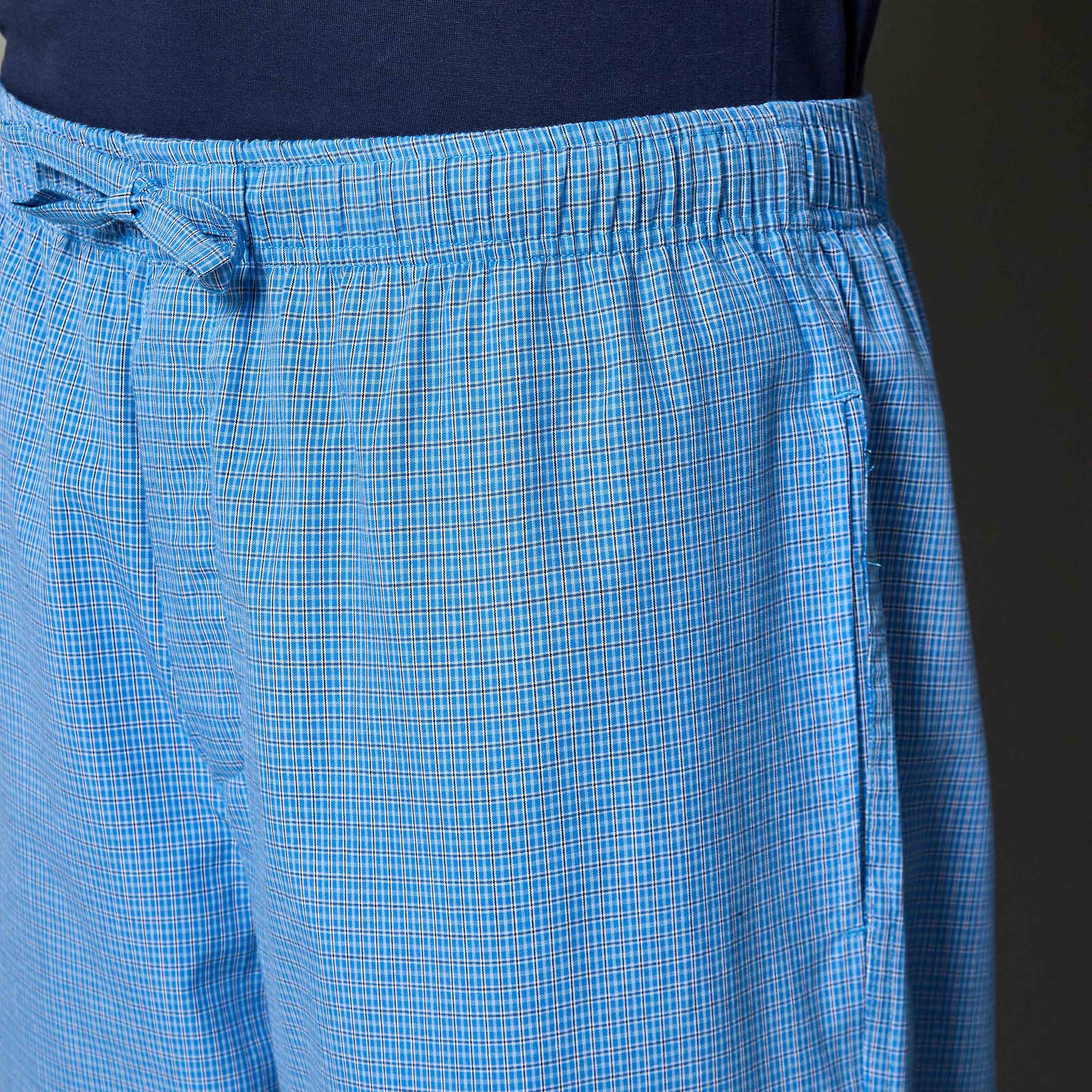 طقم ملابس نوم قطن كاروهات للرجال-men-clothing-nightwear-sets-image-8