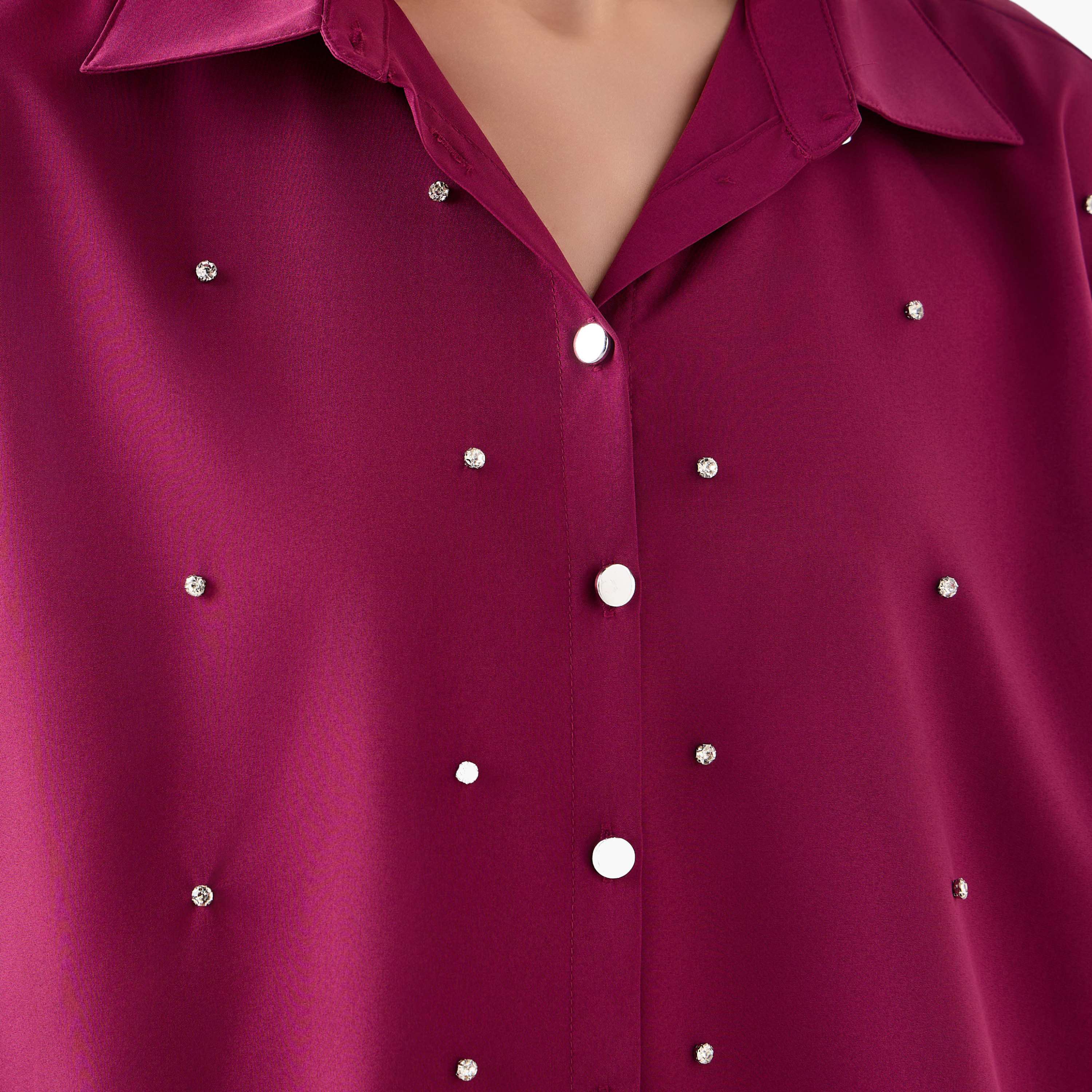 Kaftan Shirt with Embellished Detail-women-clothing-shirtsandblouses-shirts-image-2