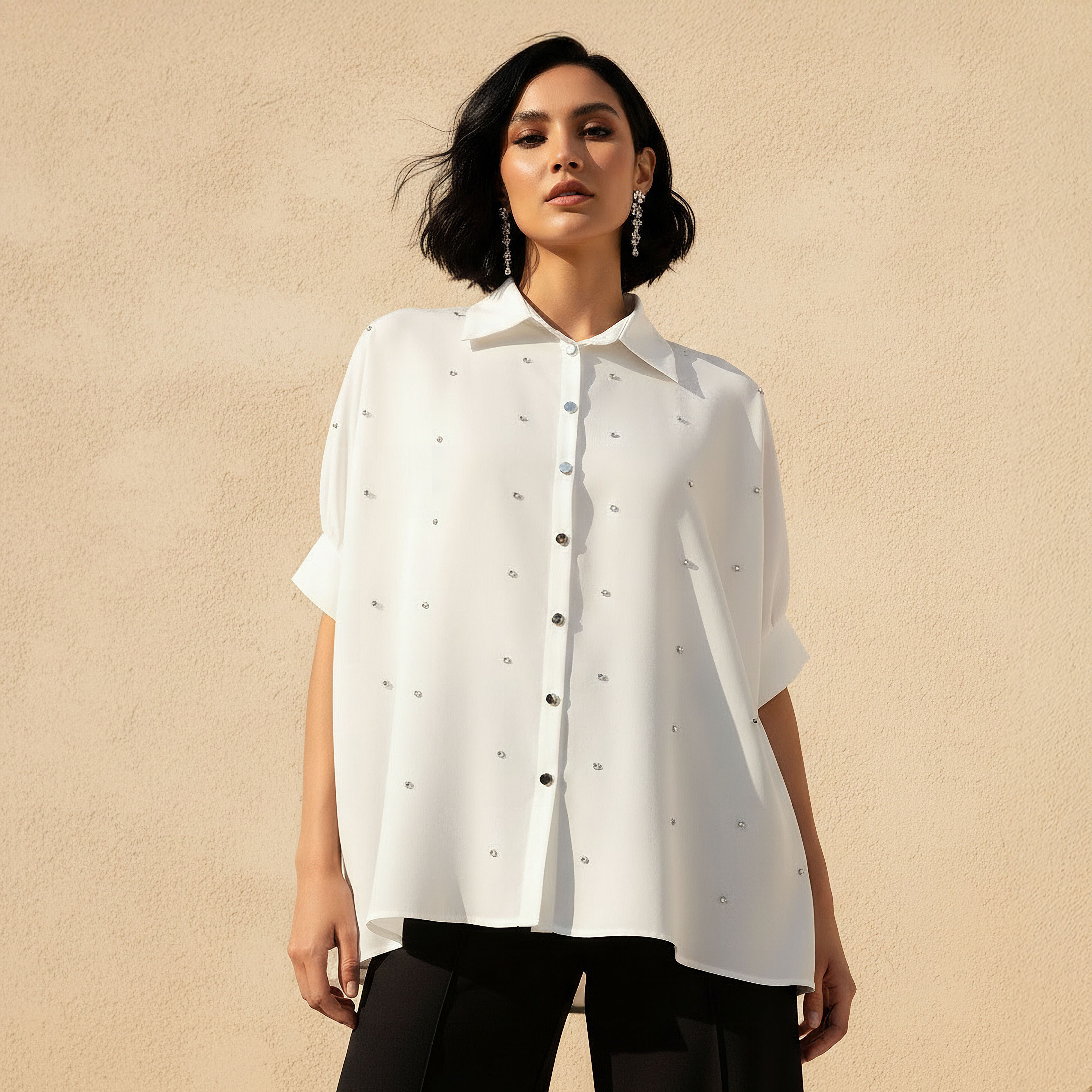 قميص قفطان بتفاصيل مزينة-women-clothing-shirtsandblouses-shirts-image-1