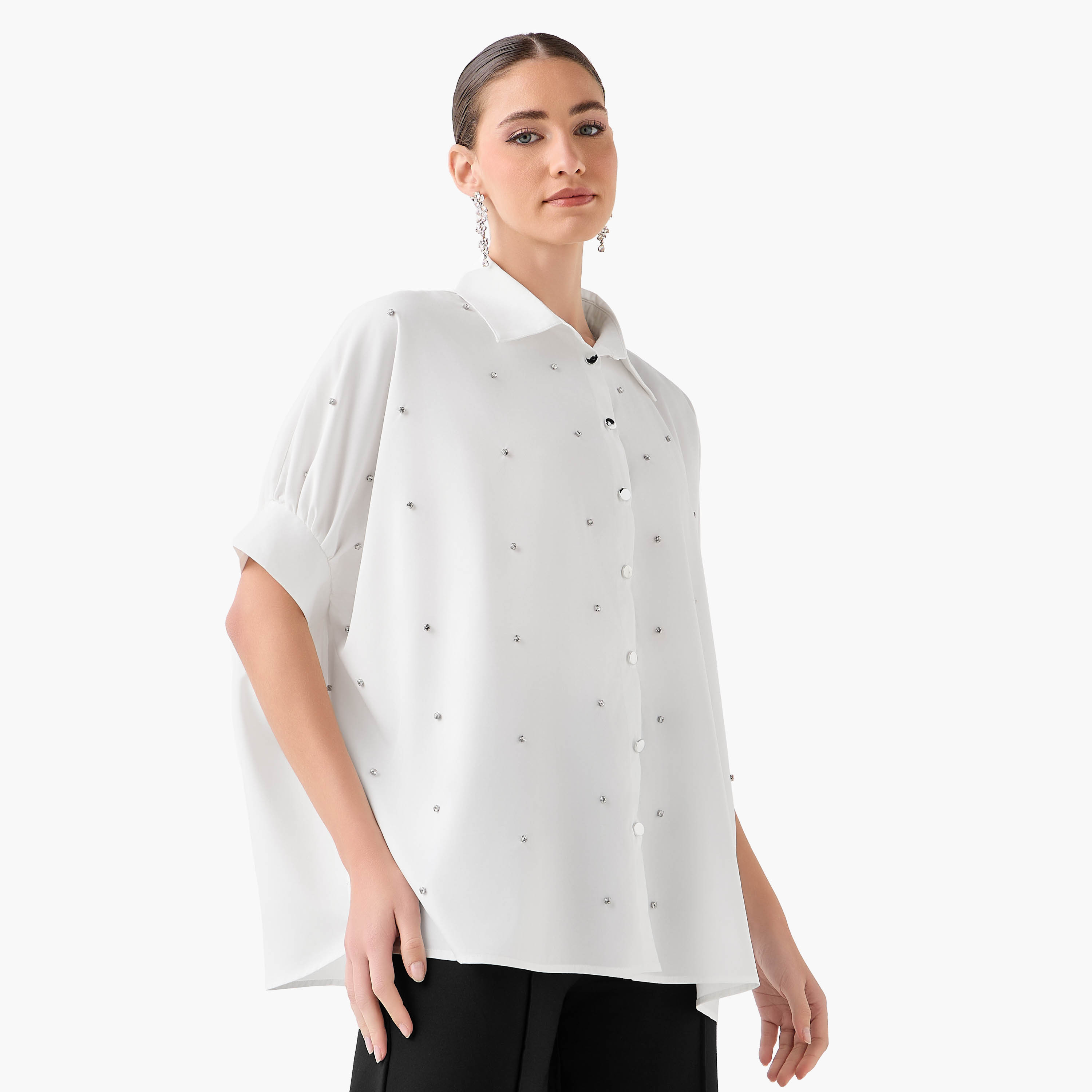 قميص قفطان بتفاصيل مزينة-women-clothing-shirtsandblouses-shirts-image-4