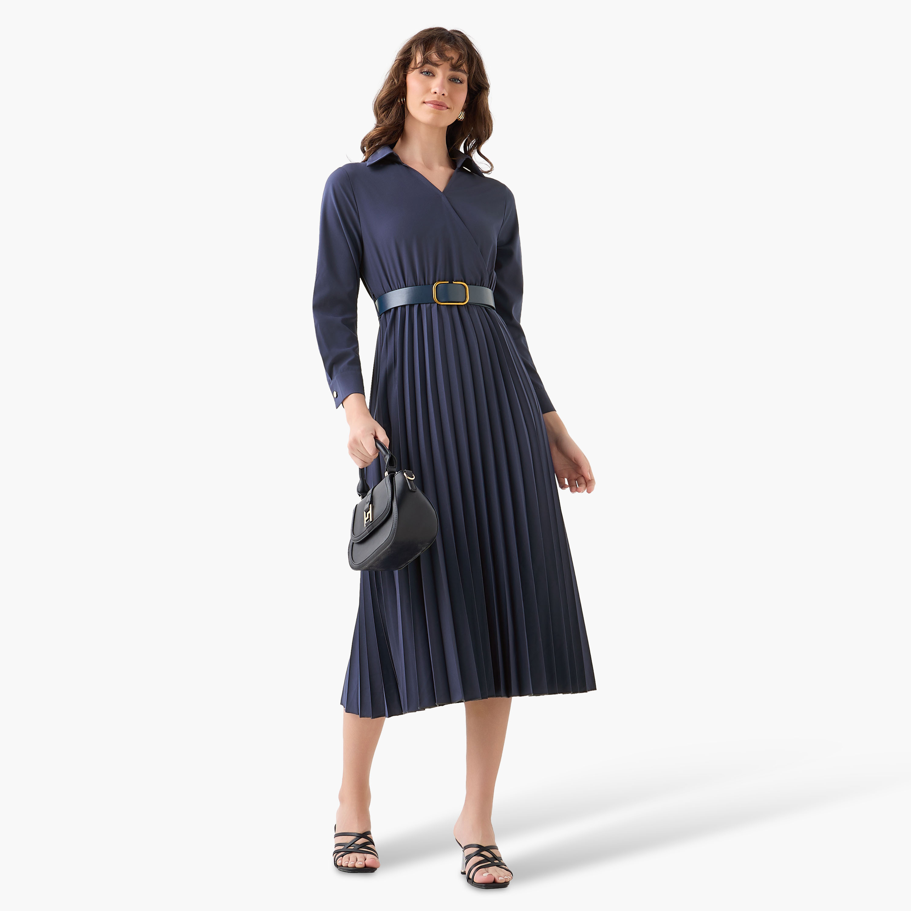 Midi Shirt Dress with Belt-PROMO_SP_OM__6_RGCC_BUY2FOR21_040325-image-3