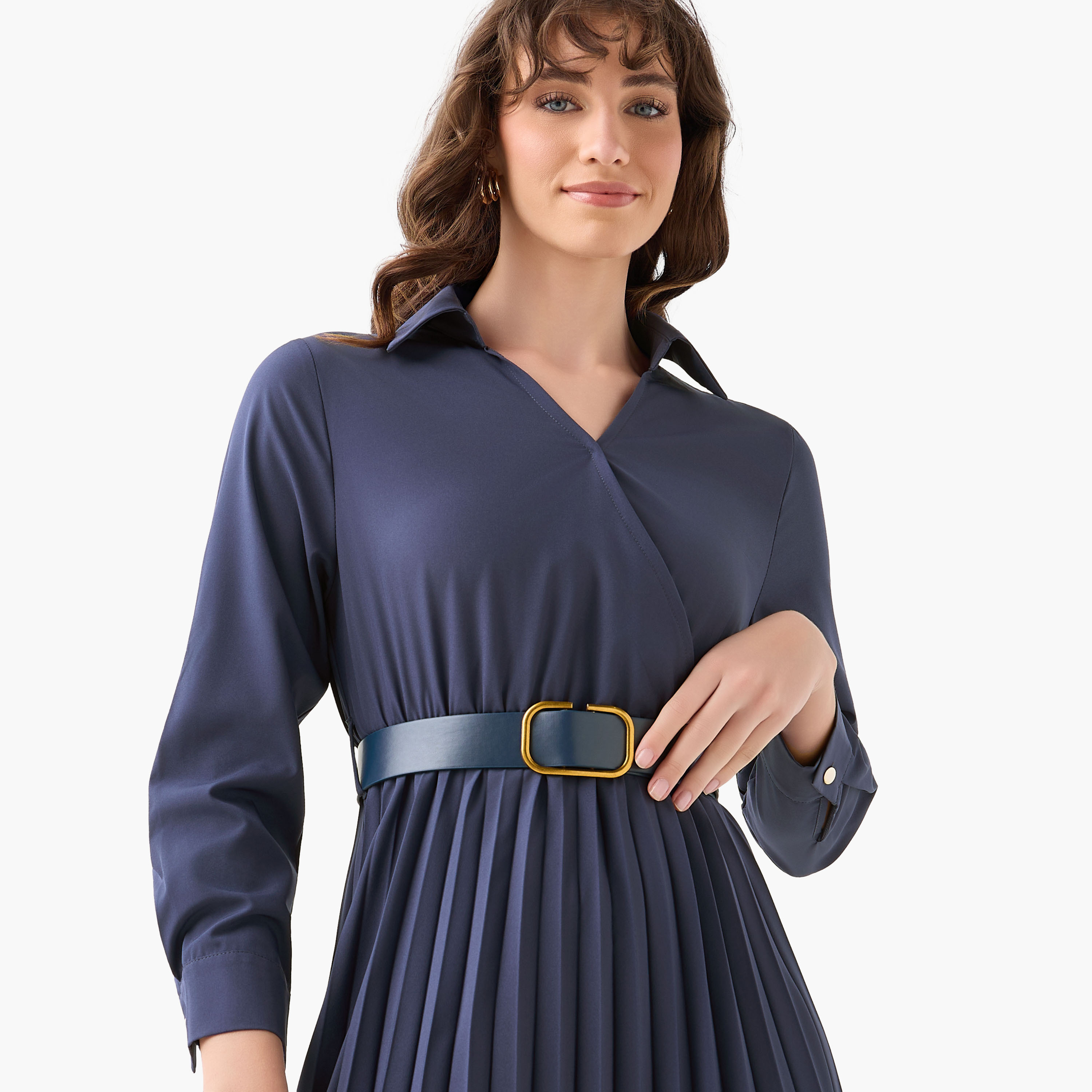 Midi Shirt Dress with Belt-PROMO_SP_OM__6_RGCC_BUY2FOR21_040325-image-5